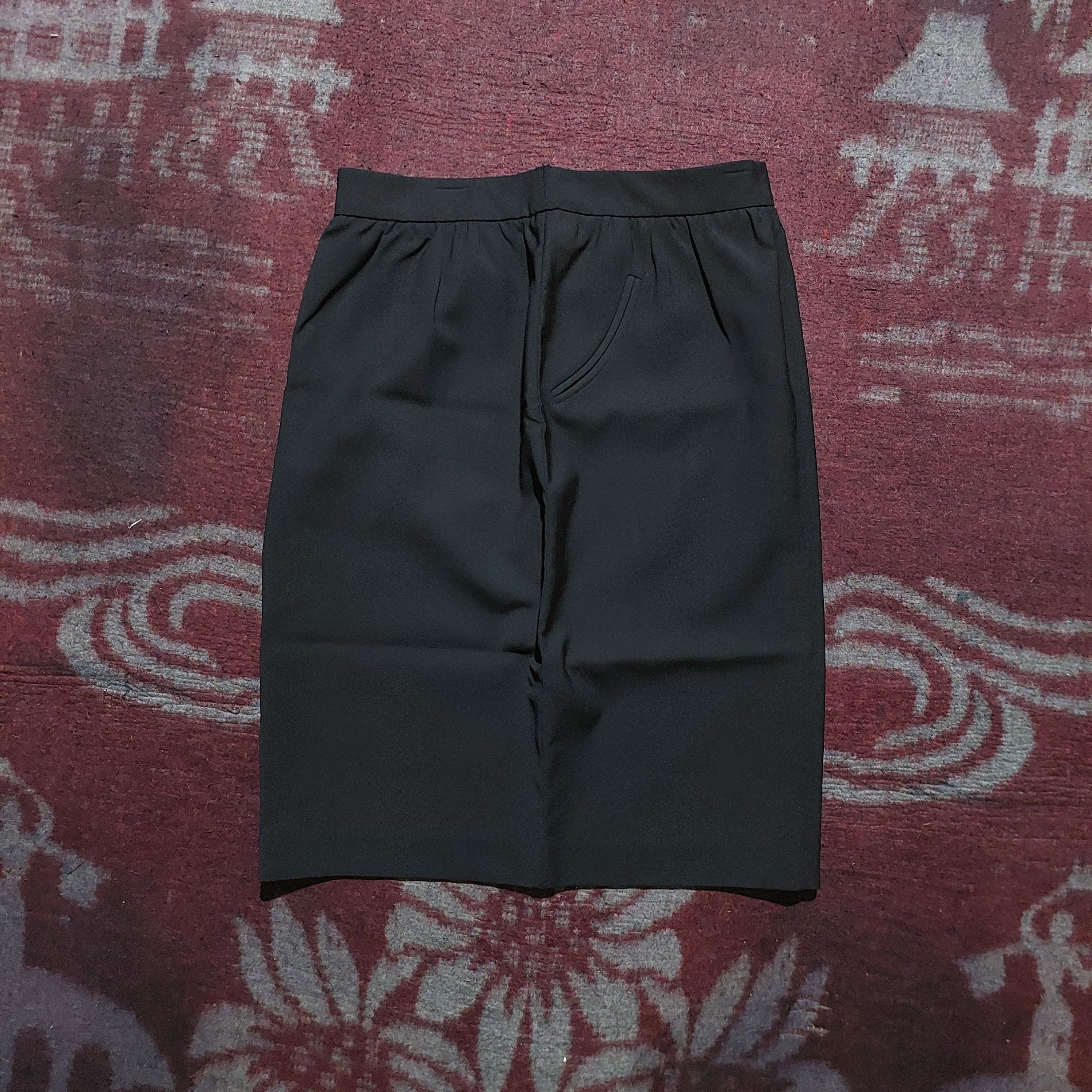 Jil Sander Jil sander nylon black midi skirt Size 30" / US 8 / IT 44 - 3 Thumbnail