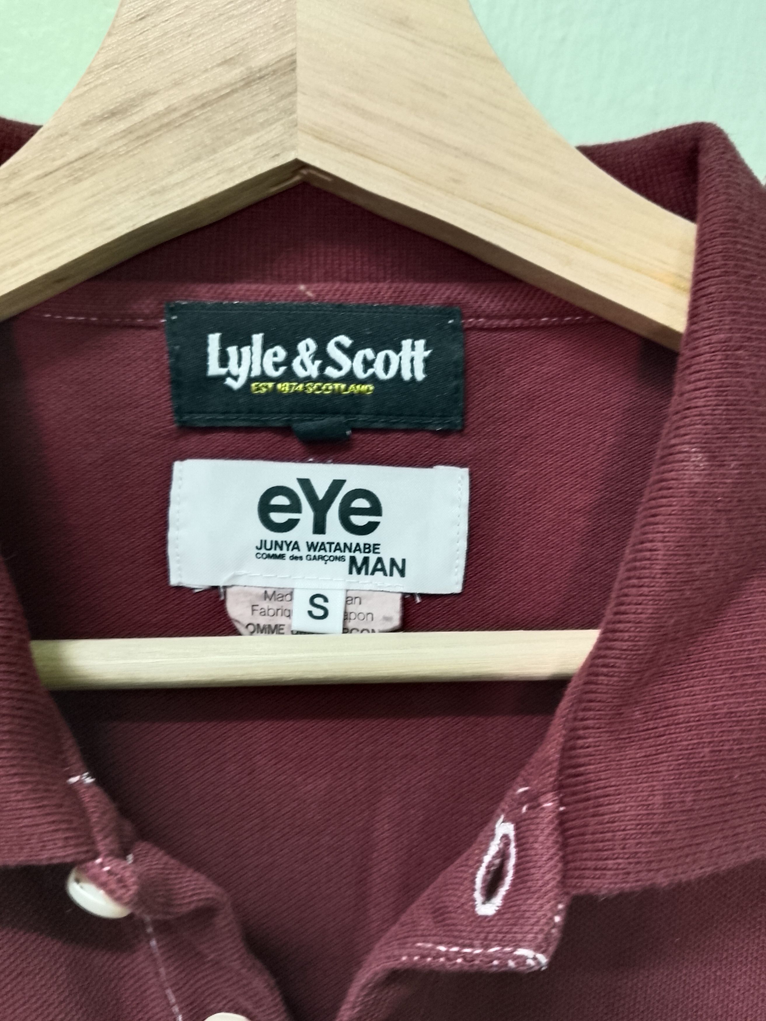 Comme des Garcons Comme des Garcons x Lyle Scott Size US S / EU 44-46 / 1 - 5 Thumbnail