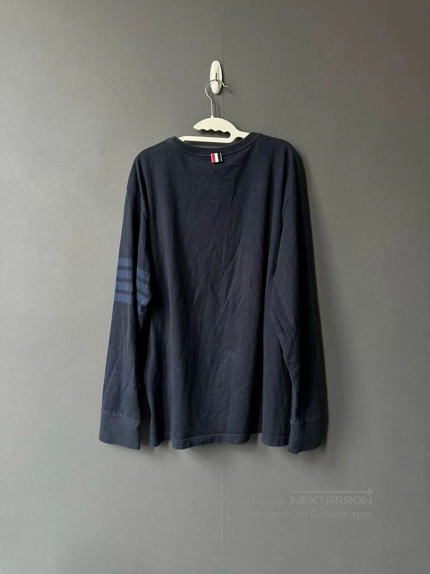 Thom Browne Thom Browne Blue Cuff Long Sleeve Top. Size US M / EU 48-50 / 2 - 2 Thumbnail