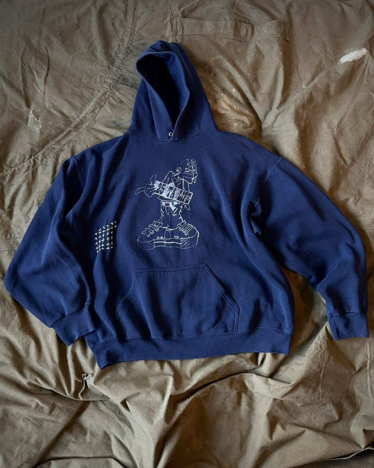 Vintage 25 Ta Life New York Hard Core 1995 Size US XL / EU 56 / 4 - 1 Thumbnail