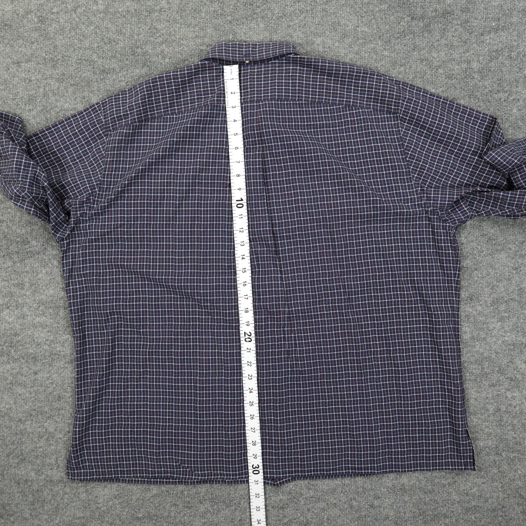 Ralph Lauren Ralph Lauren Shirt Mens Big 2X Blue Check Long Sleeve Button-Down Pony Size US XXL / EU 58 / 5 - 7 Thumbnail
