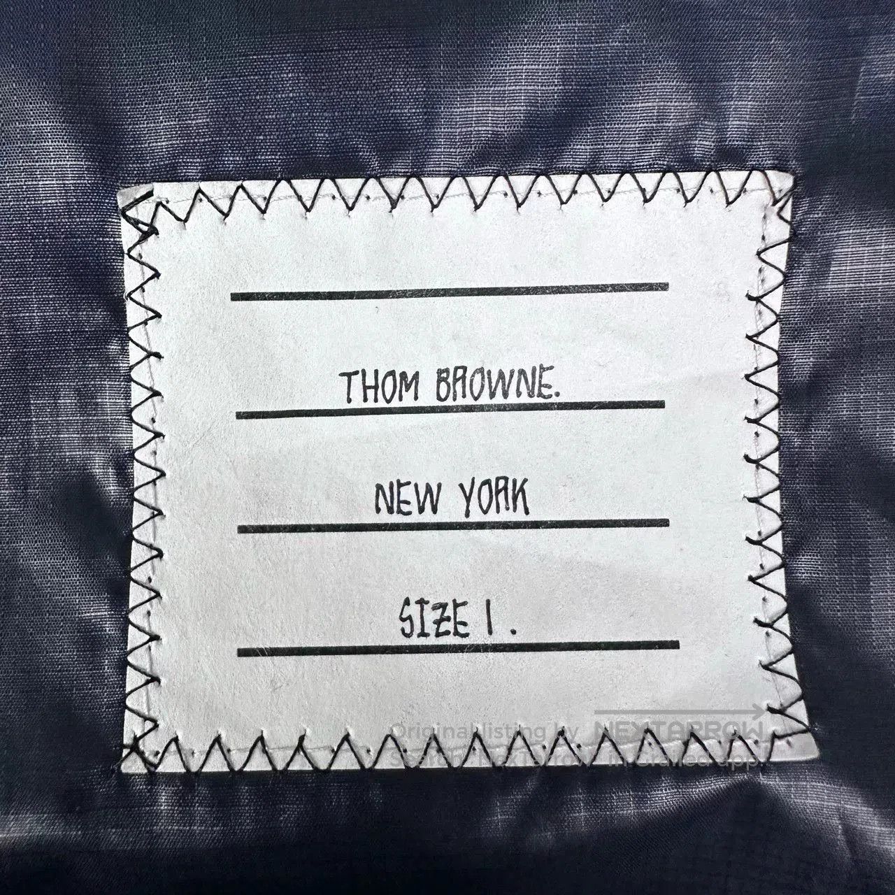 Thom Browne Thom Browne Navy Raincoat. Size US S / EU 44-46 / 1 - 5 Thumbnail