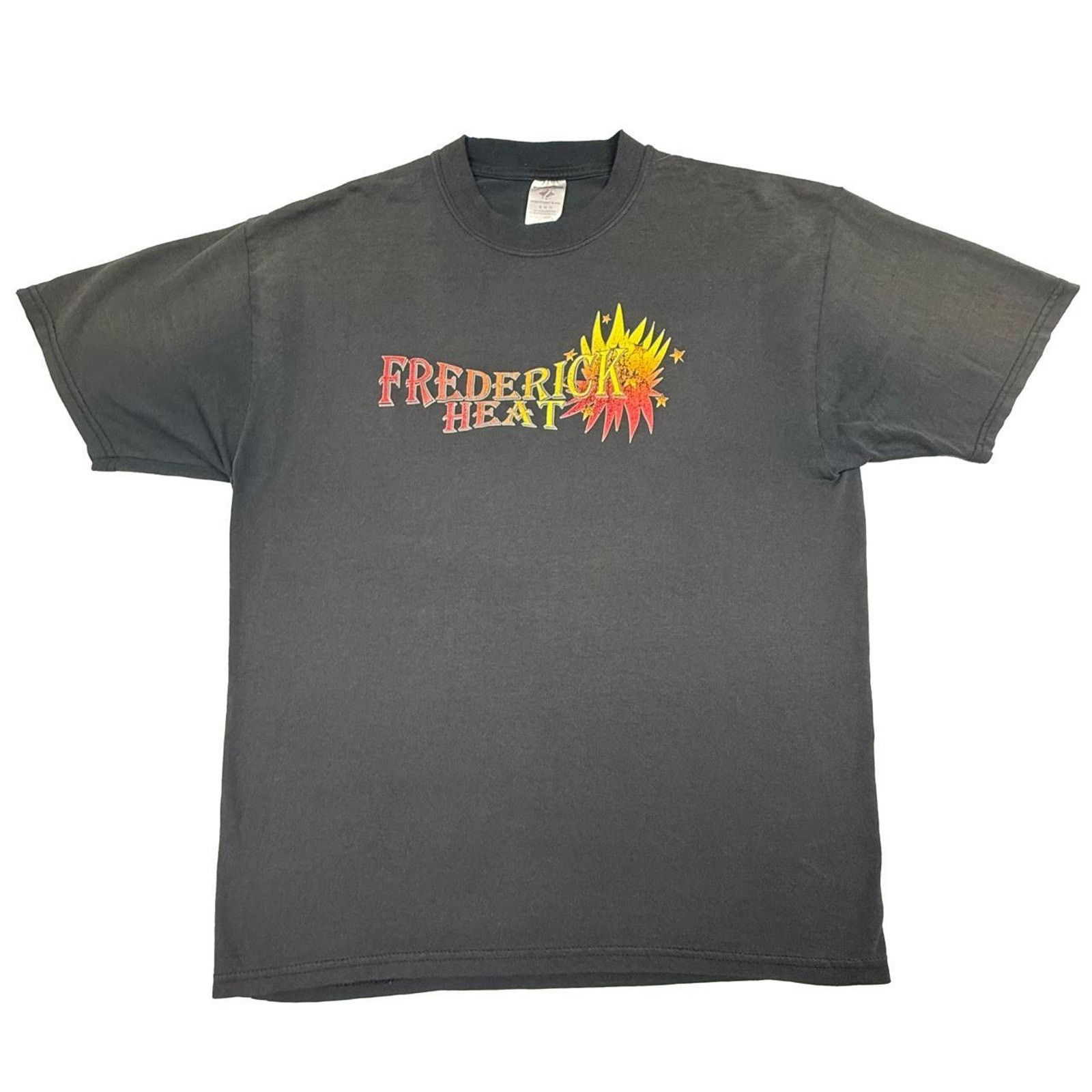 Jerzees Vintage faded frederick heat shirt hot rod biker XL smoked Size US XL / EU 56 / 4 - 1 Thumbnail