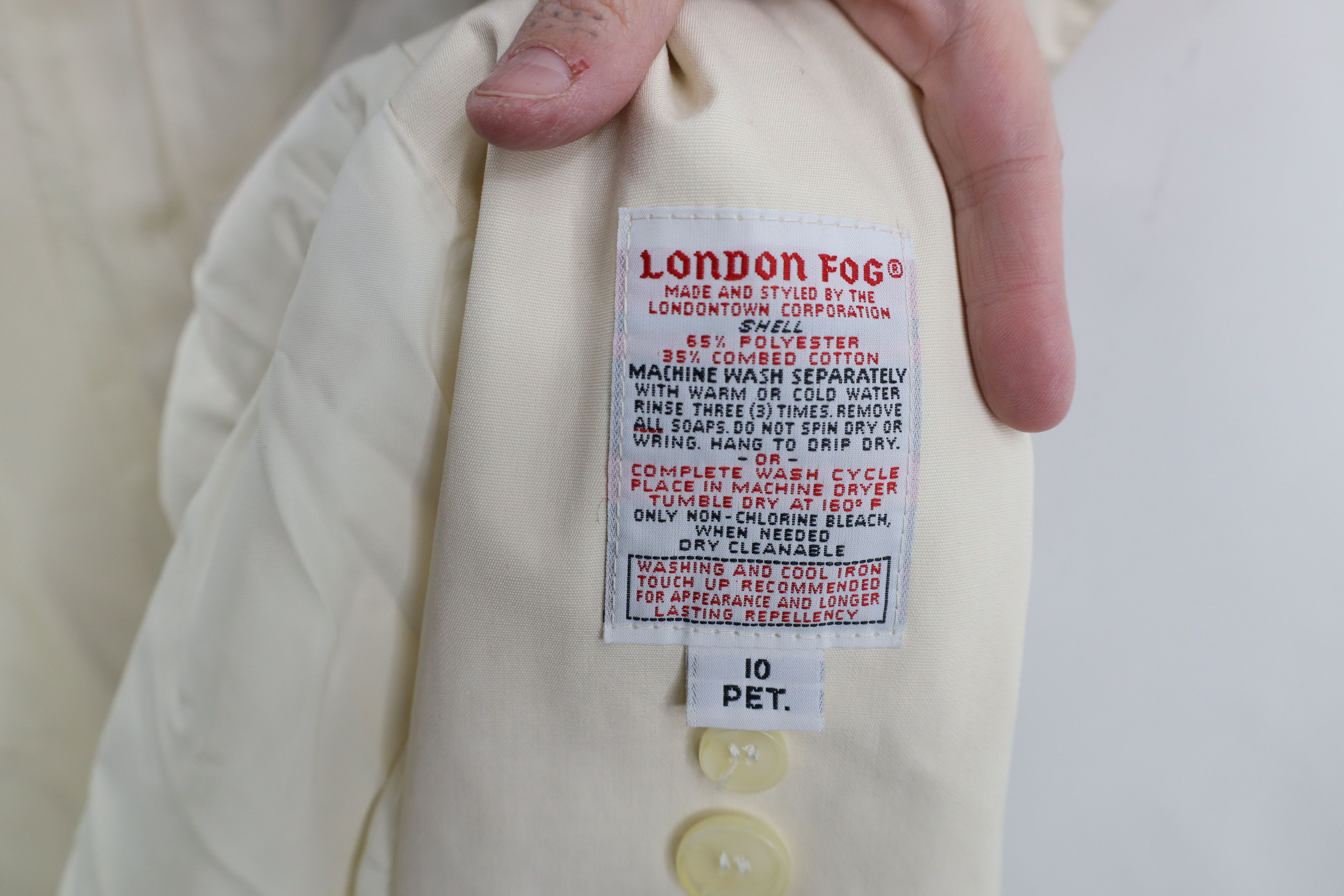 Vintage Vintage 70s Streetwear Belted Trench Coat Jacket USA Size L / US 10 / IT 46 - 10 Thumbnail