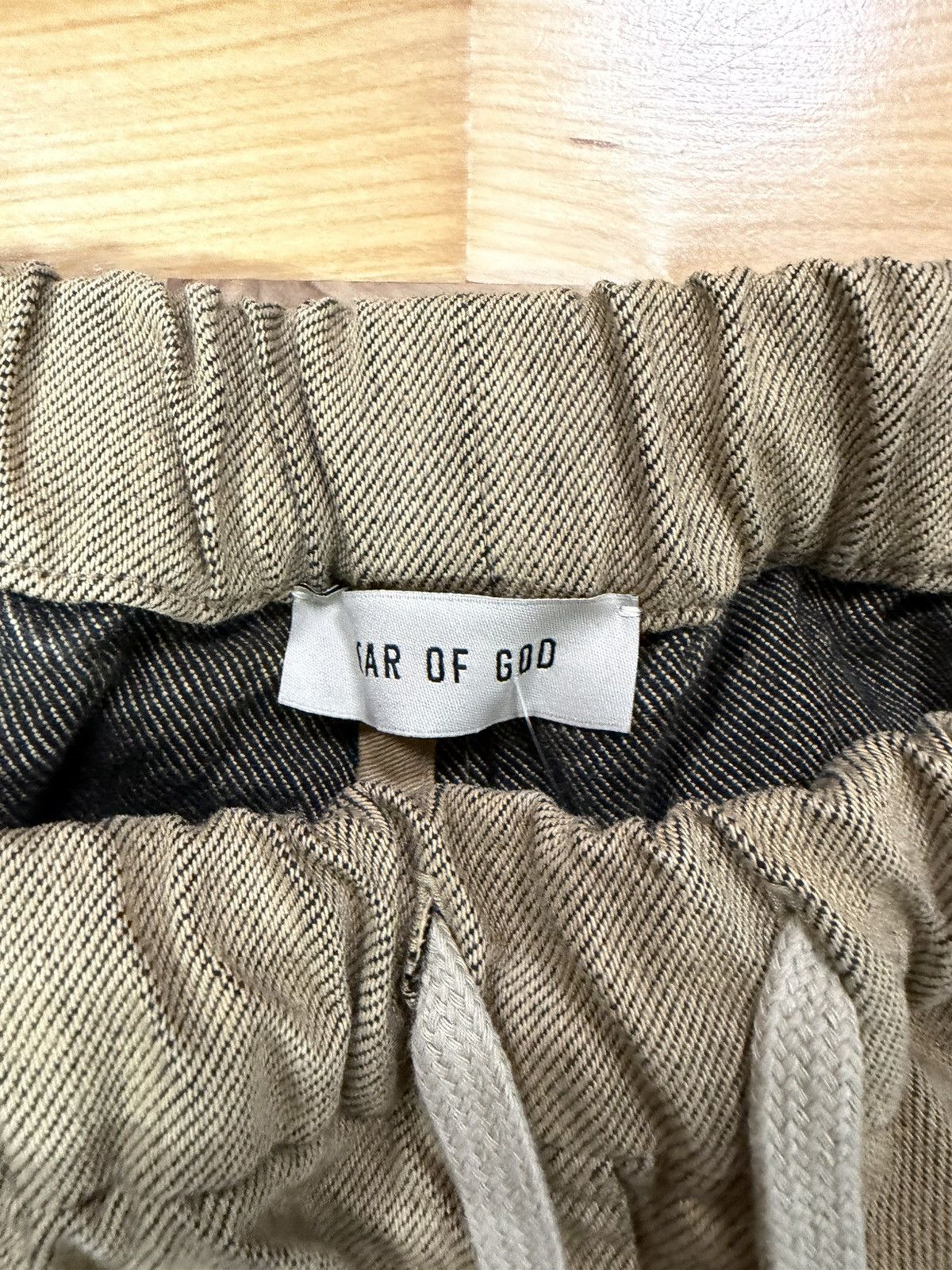 Fear of God FEAR OF GOD Denim Stripe Shorts Size US 34 / EU 50 - 3 Thumbnail