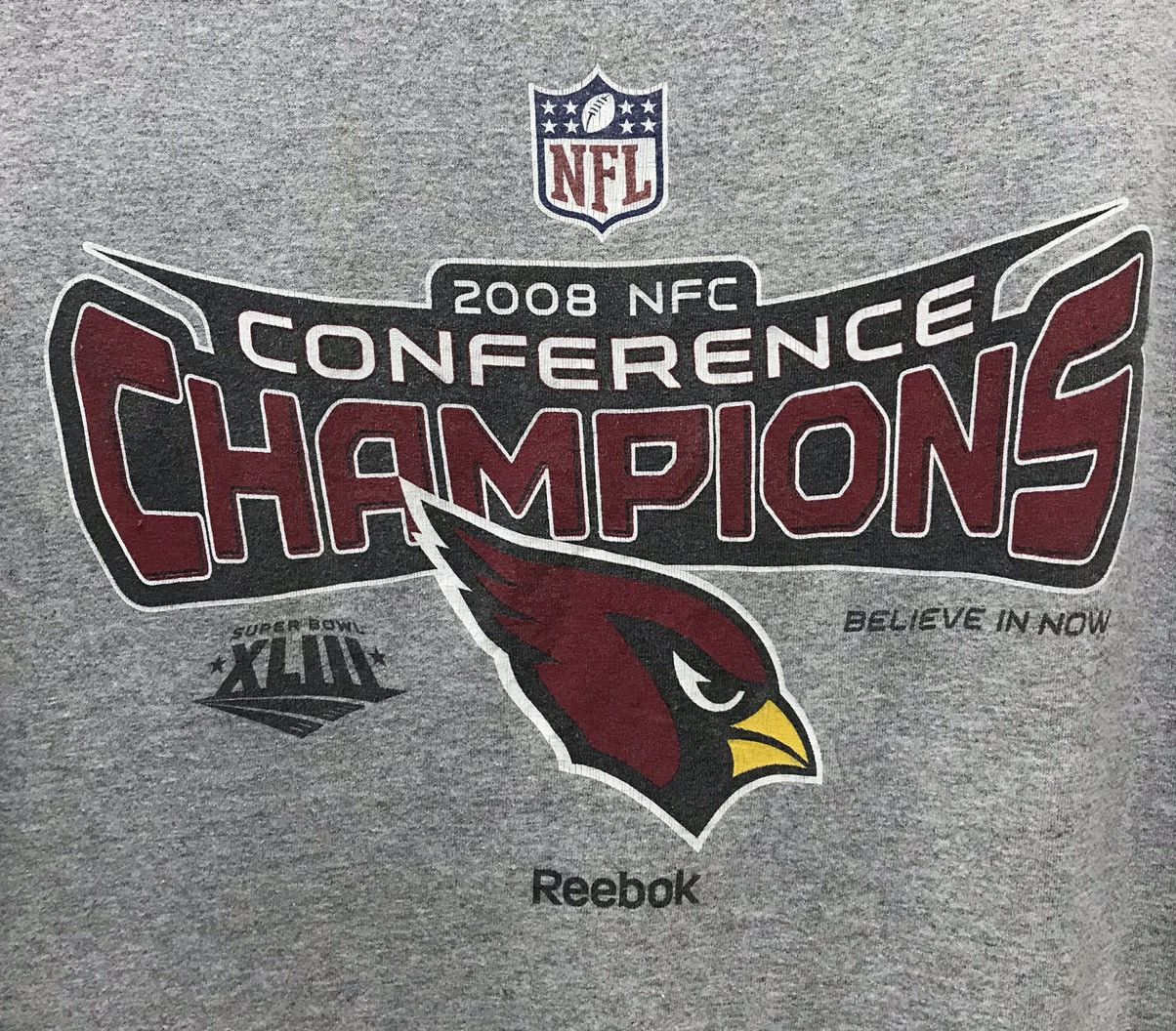 NFL × Reebok × Vintage Vintage Reebok NFL 2008 NFC Conference Champion Shirt Size US L / EU 52-54 / 3 - 3 Thumbnail