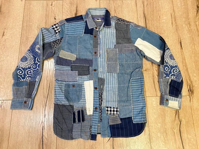 Junya Watanabe Junya Watanabe 2015SS Patchwork Shirt Size US M / EU 48-50 / 2 - 1 Thumbnail