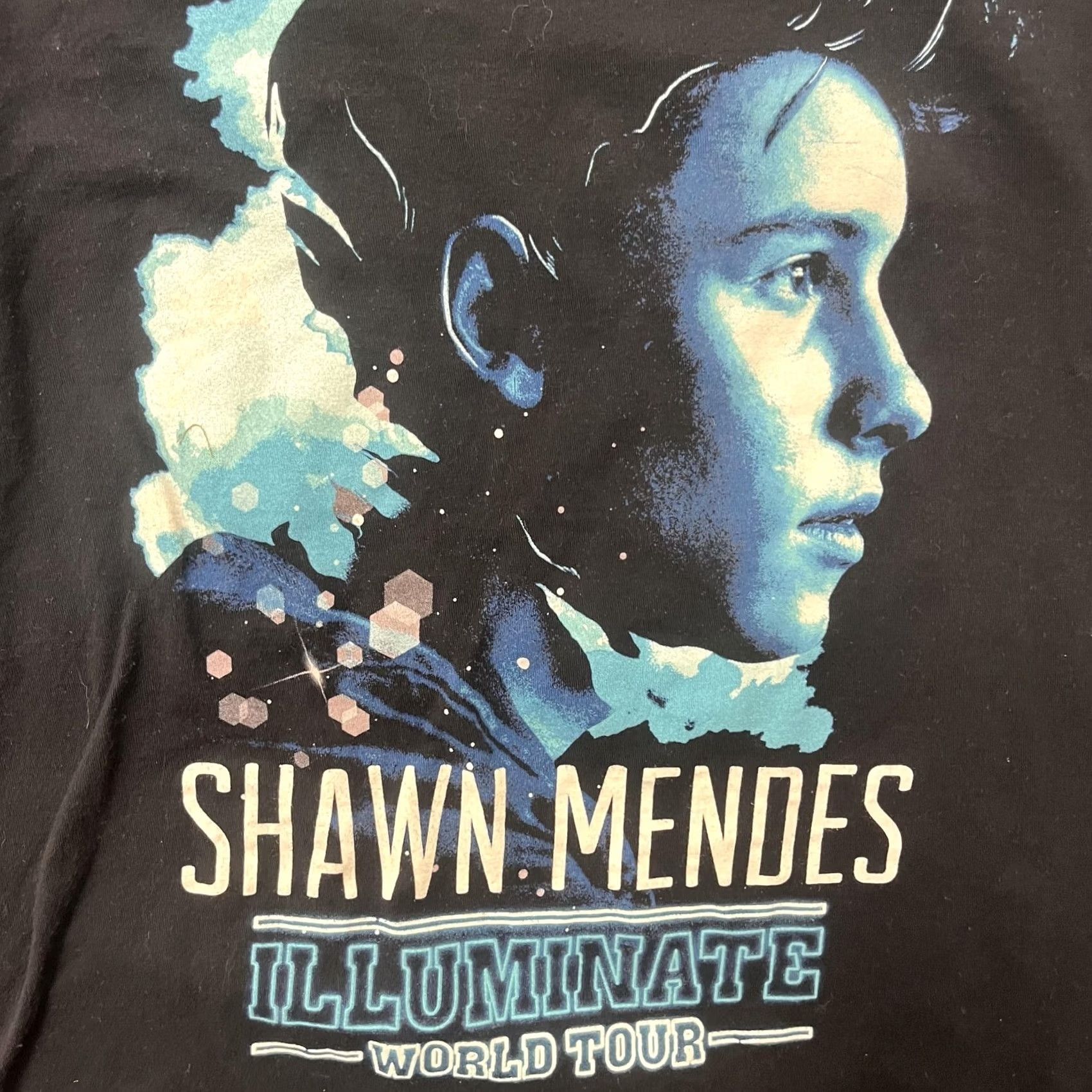 Vintage Shawn Mendes Illuminate World Tour Shirt Mens Small Black Concert Tee T-Shirt Size US S / EU 44-46 / 1 - 2 Thumbnail