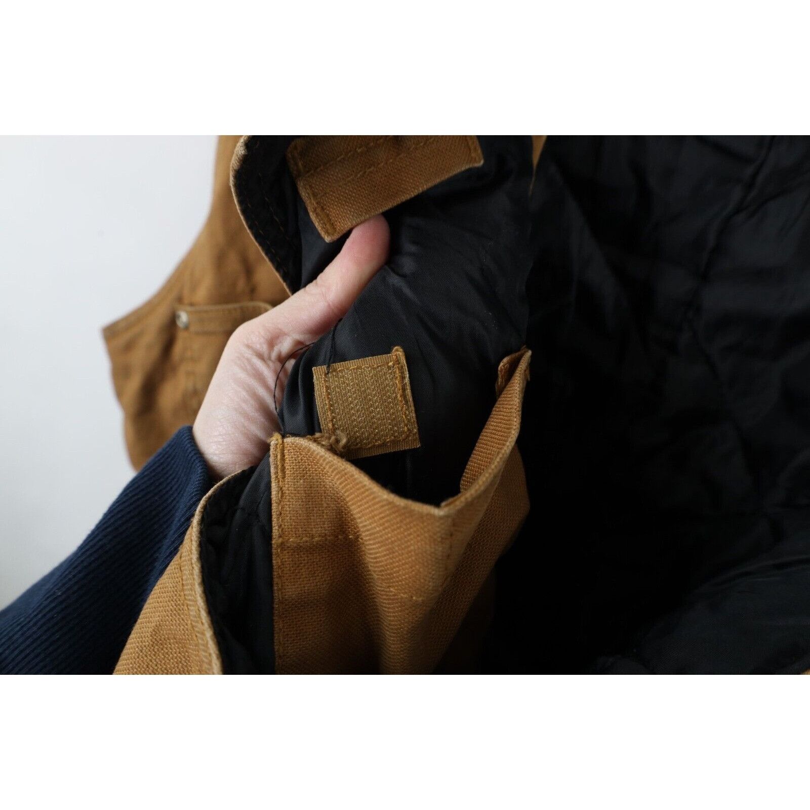 Vintage × Walls Vintage Walls Mens Distressed Quilted Insulated Overalls Size US 32 / EU 48 - 16 Thumbnail