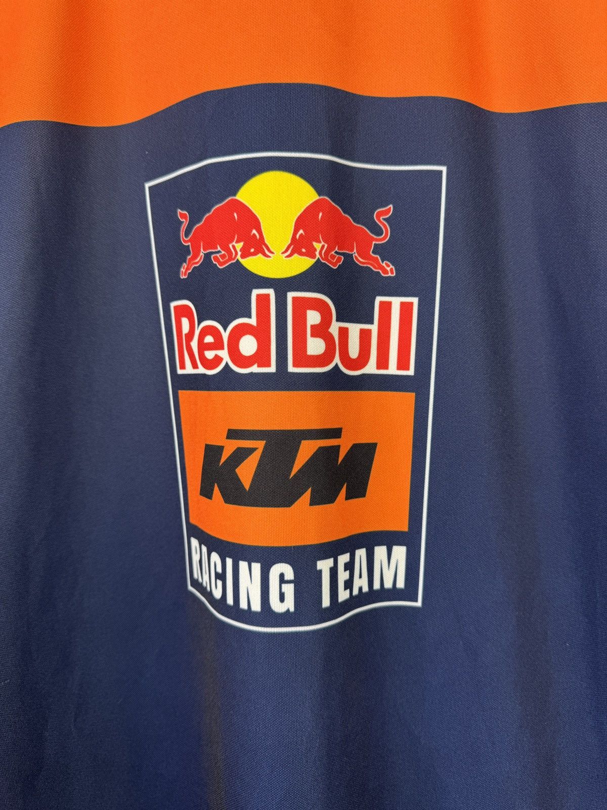 Formula 1 Red Bull KTM Racing Team Polo Shirt Navy Orange Motorex WP Size US L / EU 52-54 / 3 - 16 Thumbnail