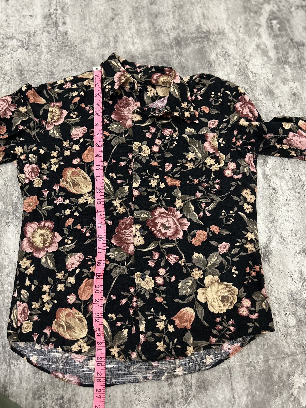 Tornado Mart Tornado Mart Flower Button Shirt Size US M / EU 48-50 / 2 - 8 Thumbnail