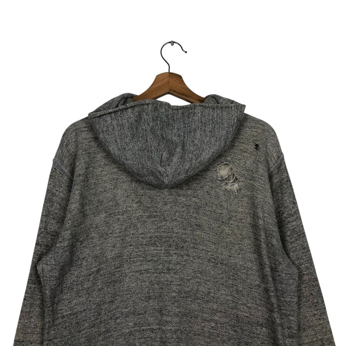 Japanese Brand General Supply Ships Issey Miyake Distressed Zipper Sweater Size US M / EU 48-50 / 2 - 10 Thumbnail