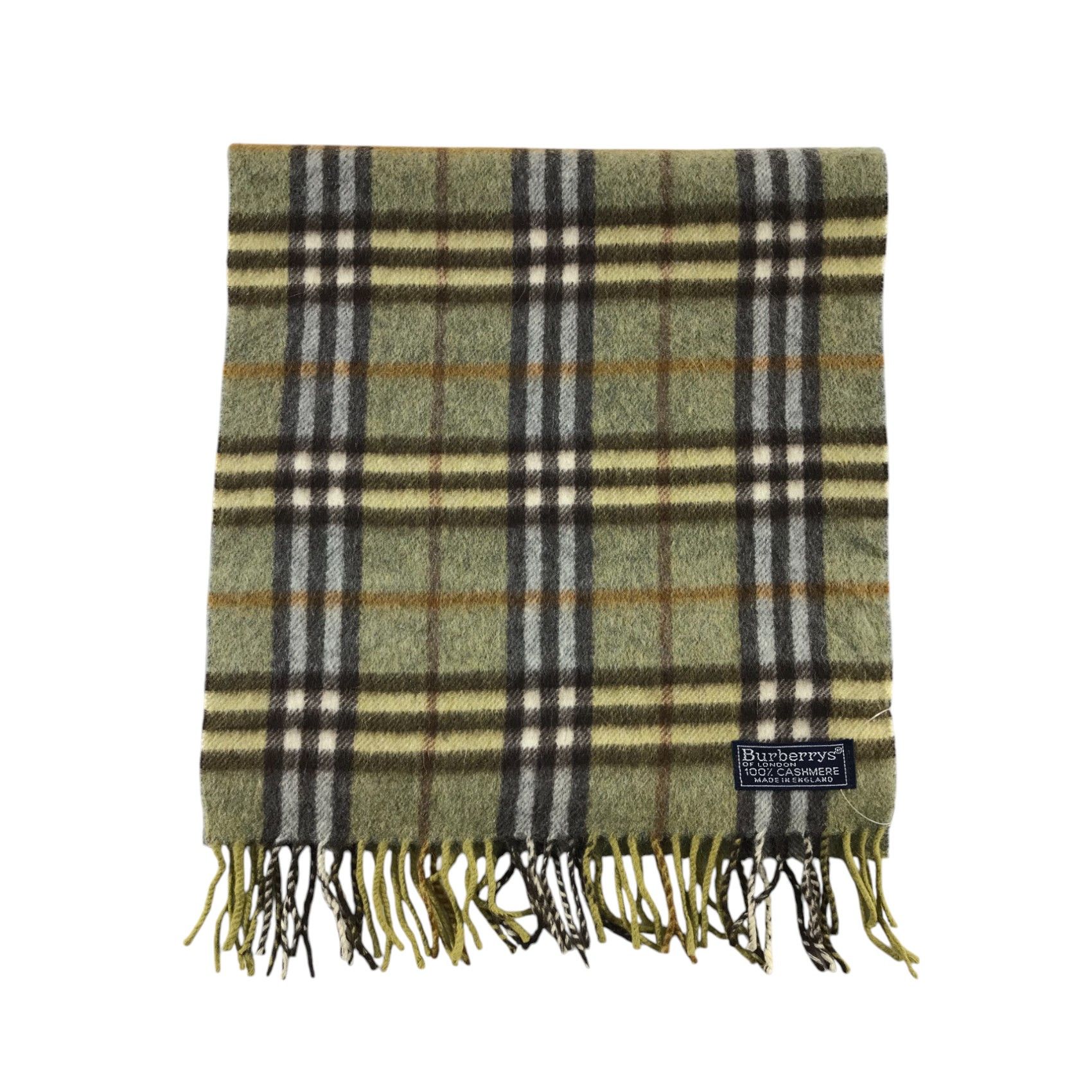 Burberry × Vintage Burberry Scarf / Muffler / Neckwear - WW1892 Size ONE SIZE - 2 Thumbnail