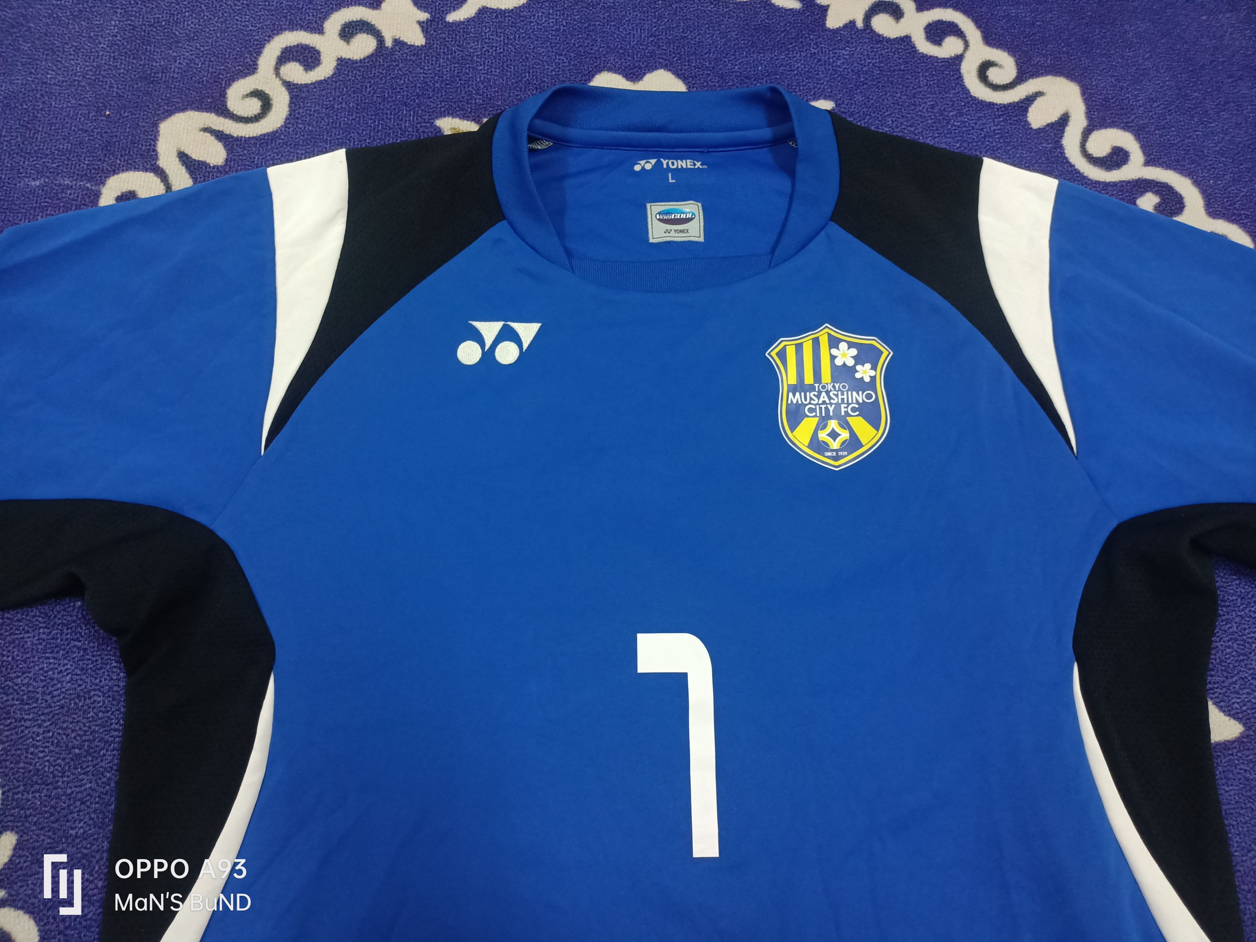 Japanese Brand × Vintage Jersey YONEX Tokyo MUSASHINO CITY FC Size US L / EU 52-54 / 3 - 4 Thumbnail
