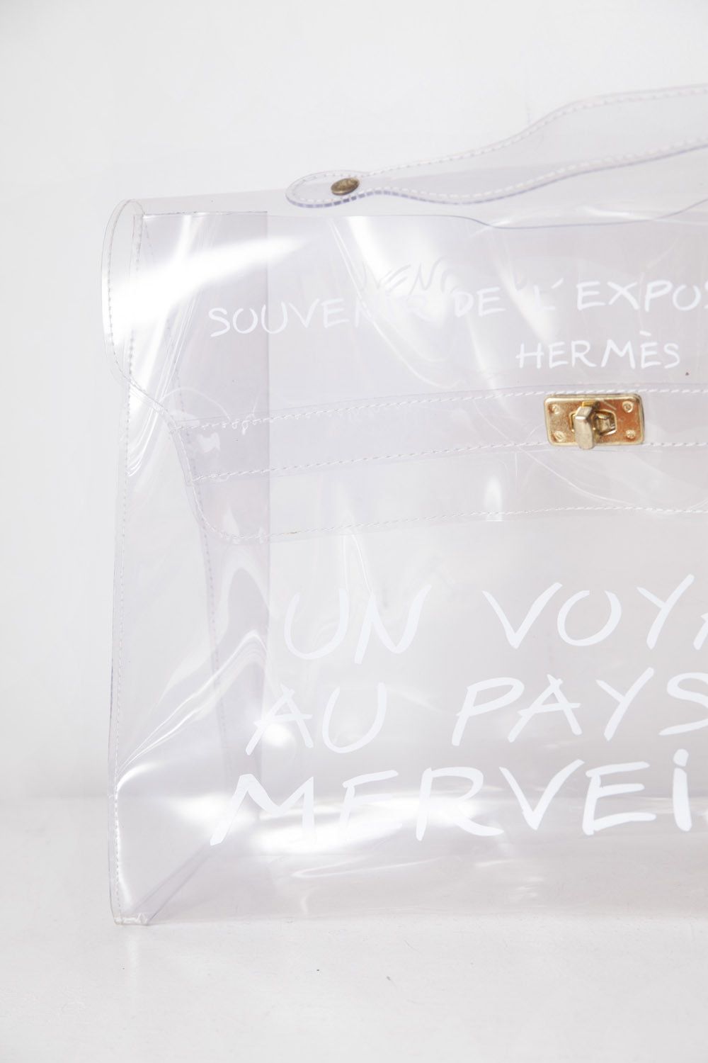 Hermes 1997 transparent Kelly 35 bag Size ONE SIZE - 3 Thumbnail
