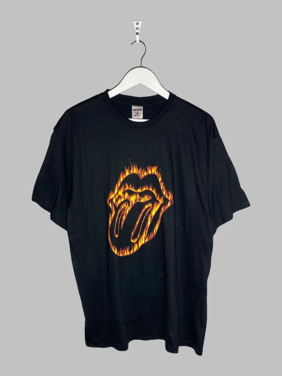 Other 🔥 2003 ROLLING STONES FLAME TONGUE TEE Y2K ROCK ENERGY Size US L / EU 52-54 / 3 - 1 Thumbnail