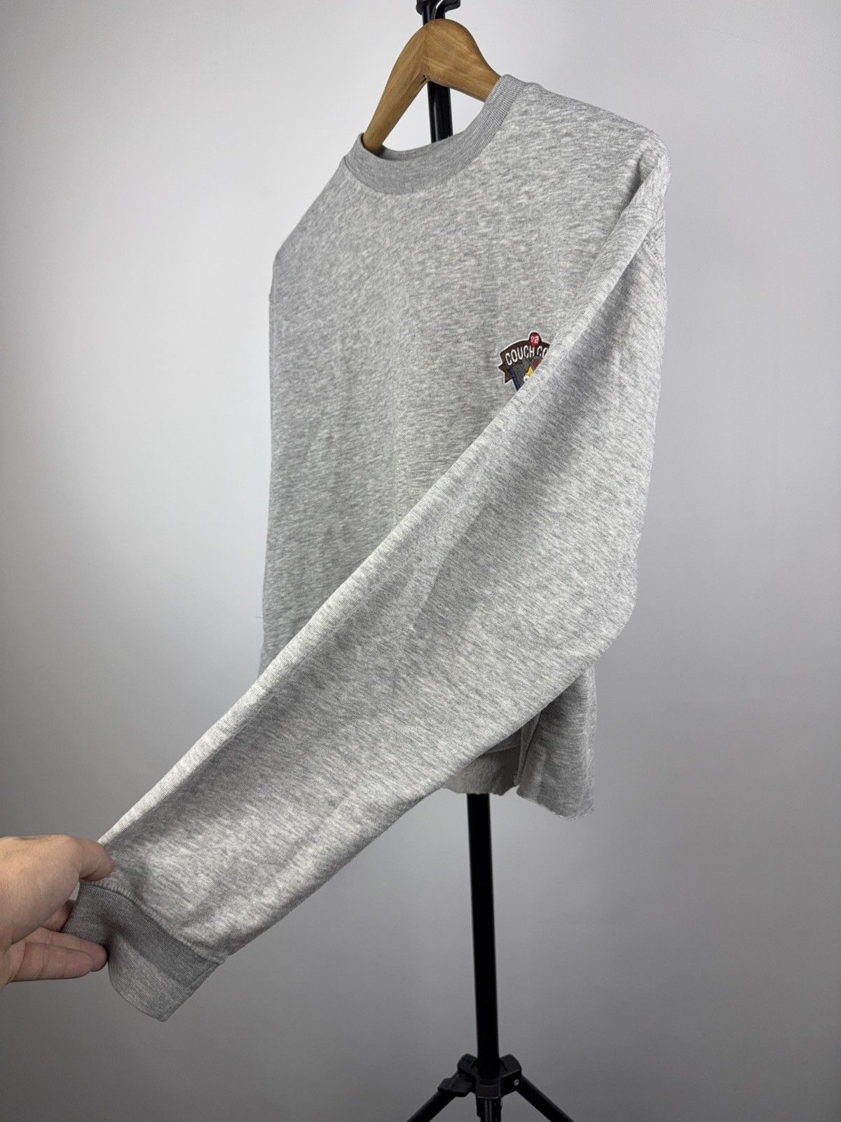 The Simpsons Vintage 1998 The Simpson COACH Logo Crop Sweatshirt Y2K Size ONE SIZE - 4 Thumbnail