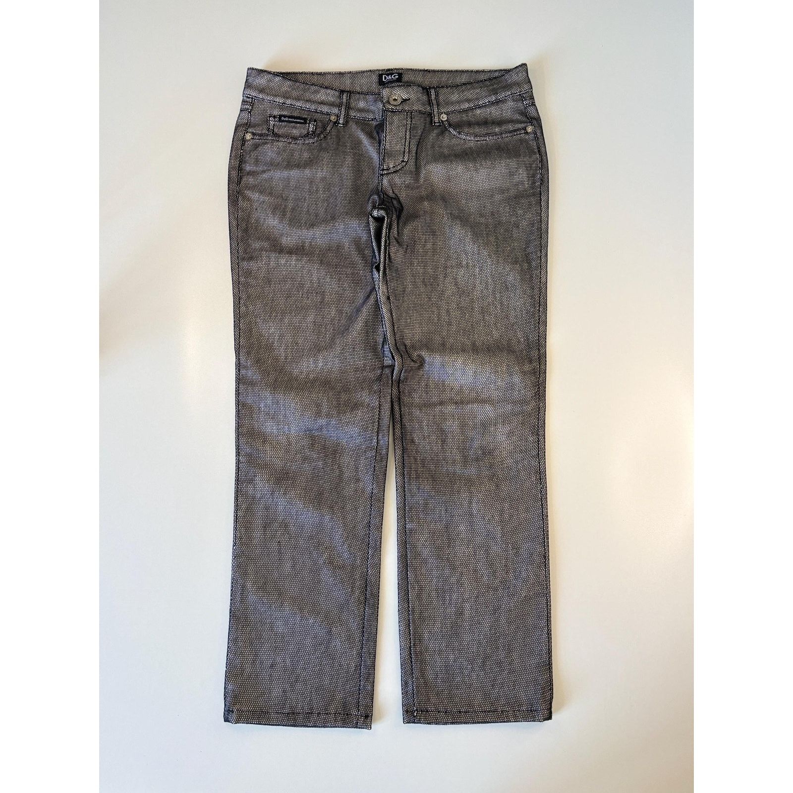 Dolce & Gabbana Vintage D&G Dolce Gabbana W28 Women Y2K Designer Jeans Size US 28 / EU 44 - 4 Thumbnail