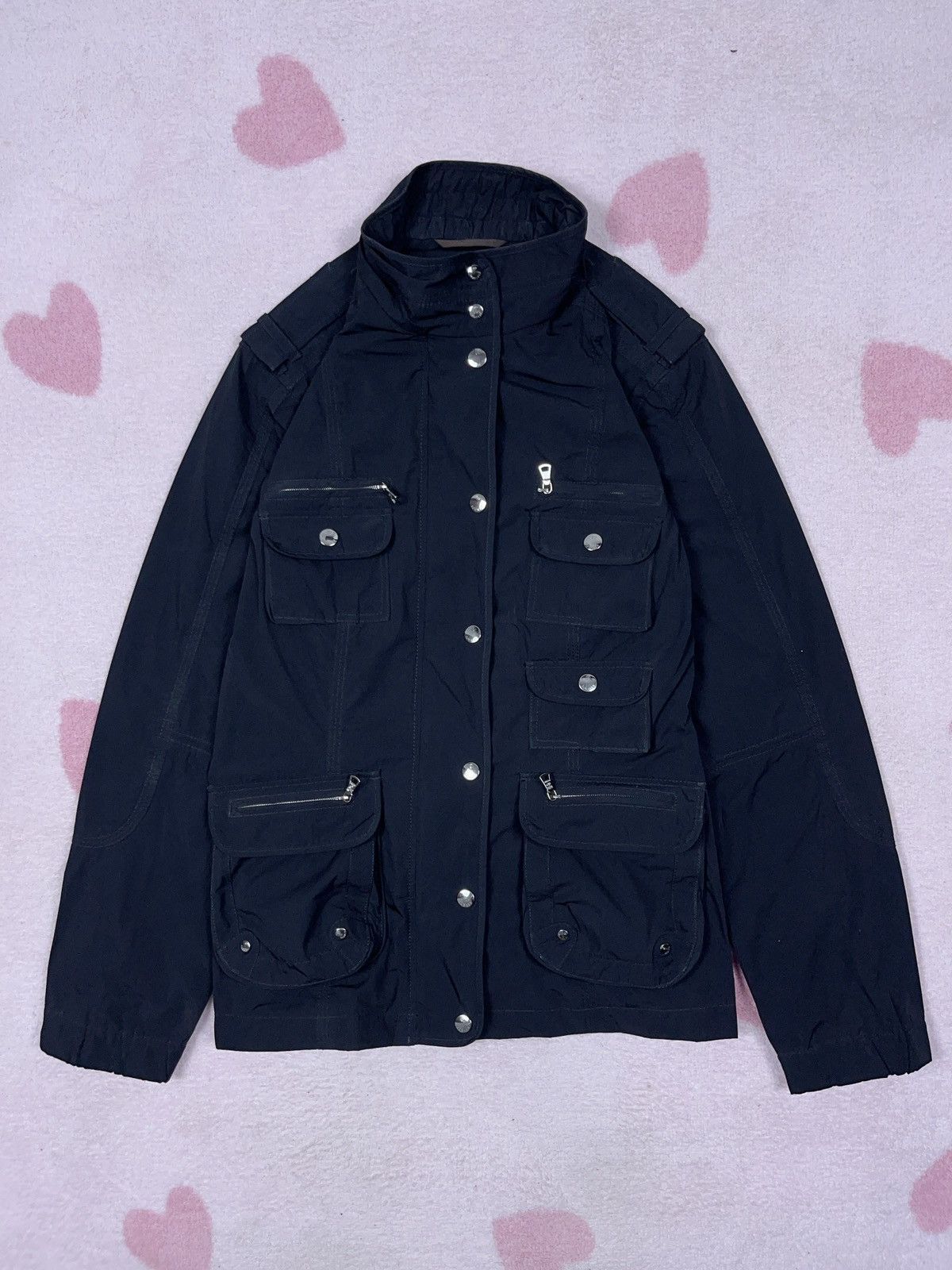 Bogner ➕ Bogner luxury cargo jacket designer riri zippers Size L / US 10 / IT 46 - 1 Thumbnail