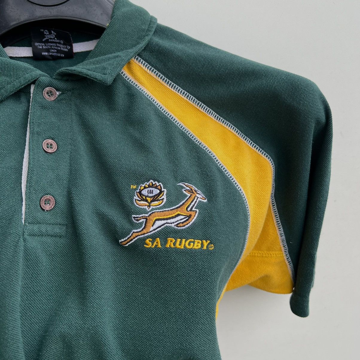 Canterbury of New Zealand Canterbury Rugby Union South Africa shirt jersey Size US S / EU 44-46 / 1 - 6 Thumbnail