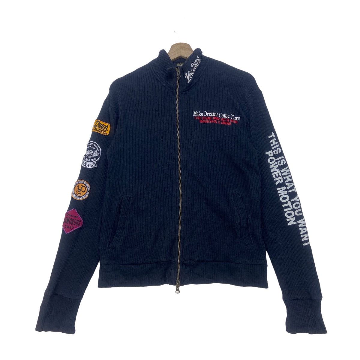 Von Dutch Von Dutch Los Angeles Motorcycles Zipper Jacket Size M / US 6-8 / IT 42-44 - 2 Thumbnail