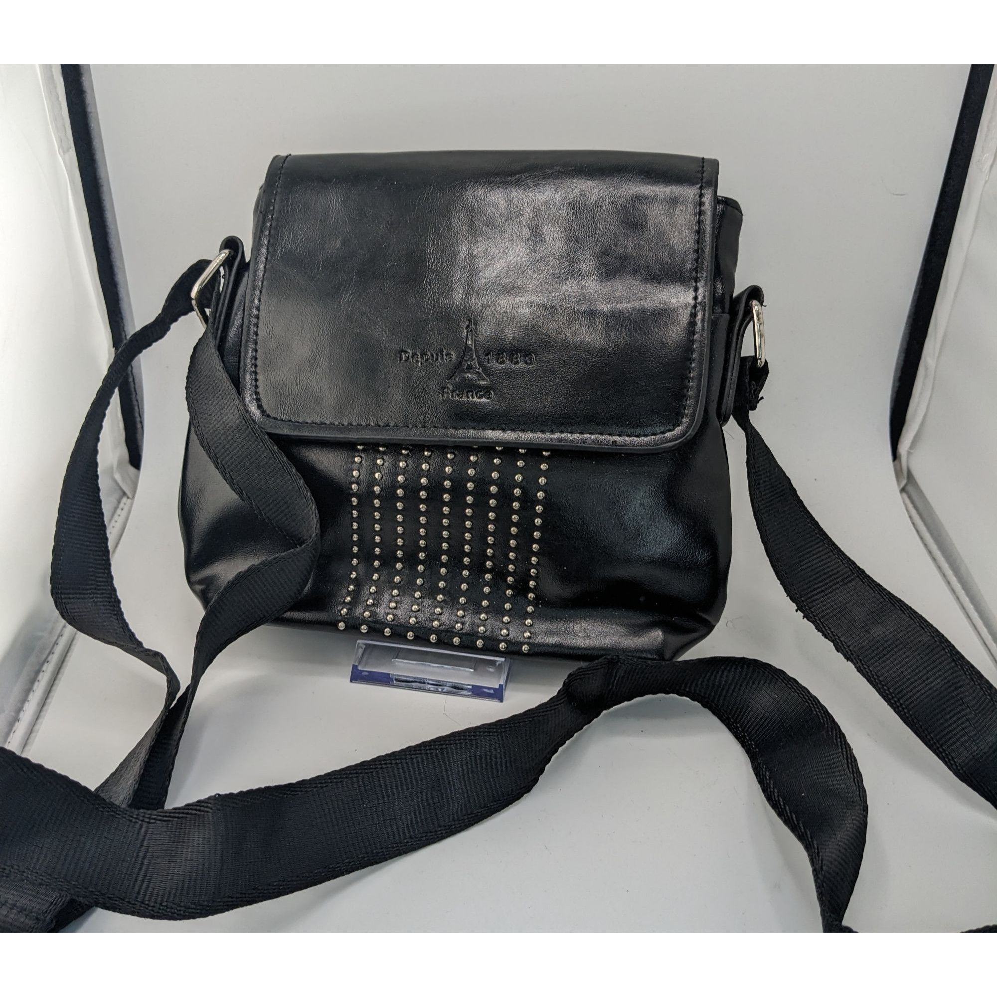 Other Depuis 1889 Paris France Souvenir Black Crossbody Bag With S Size ONE SIZE - 6 Thumbnail
