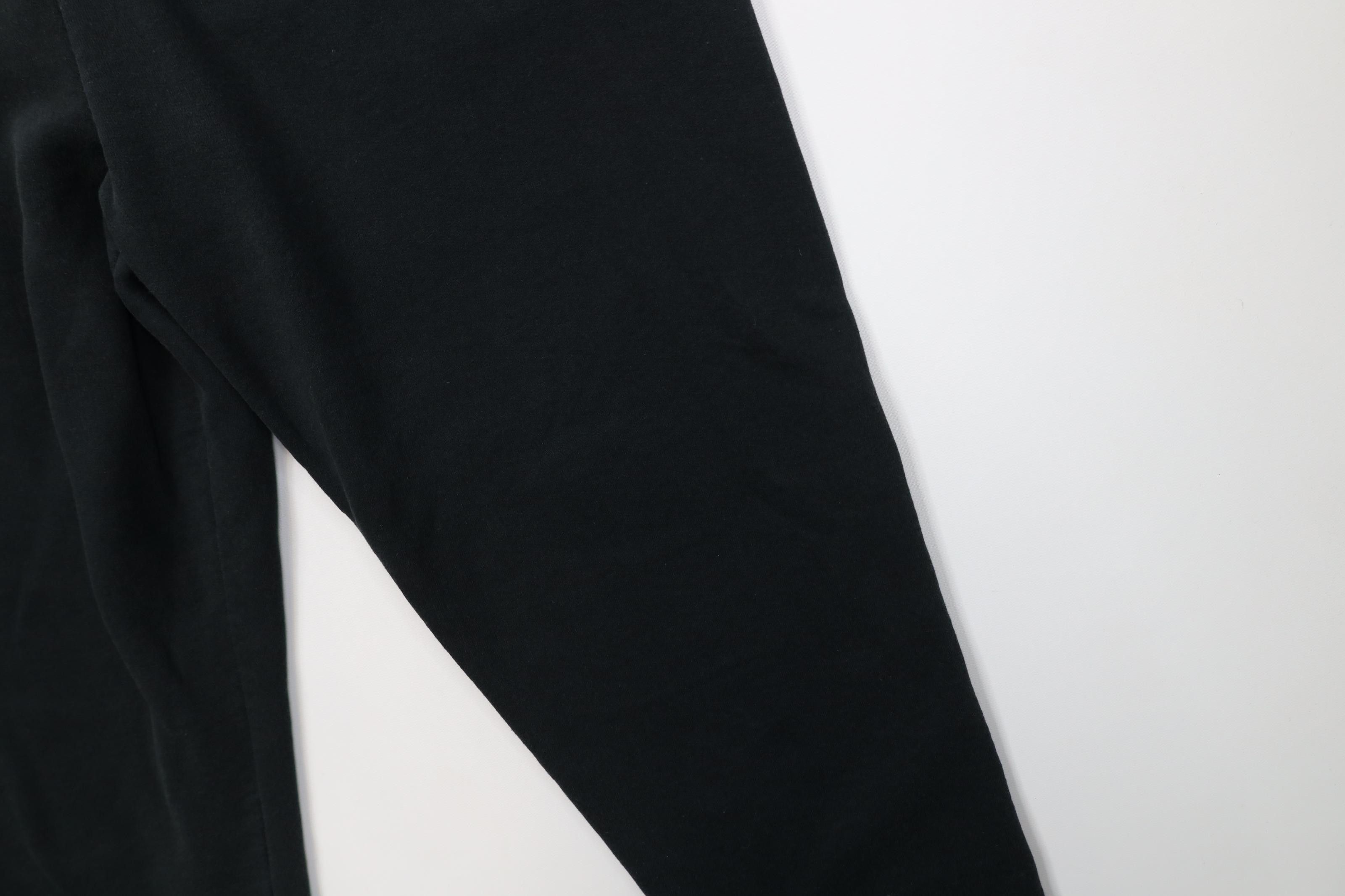 Vintage Vintage 90s Y2K Streetwear Tapered Leg Sweatpants Black Size US 34 / EU 50 - 5 Thumbnail