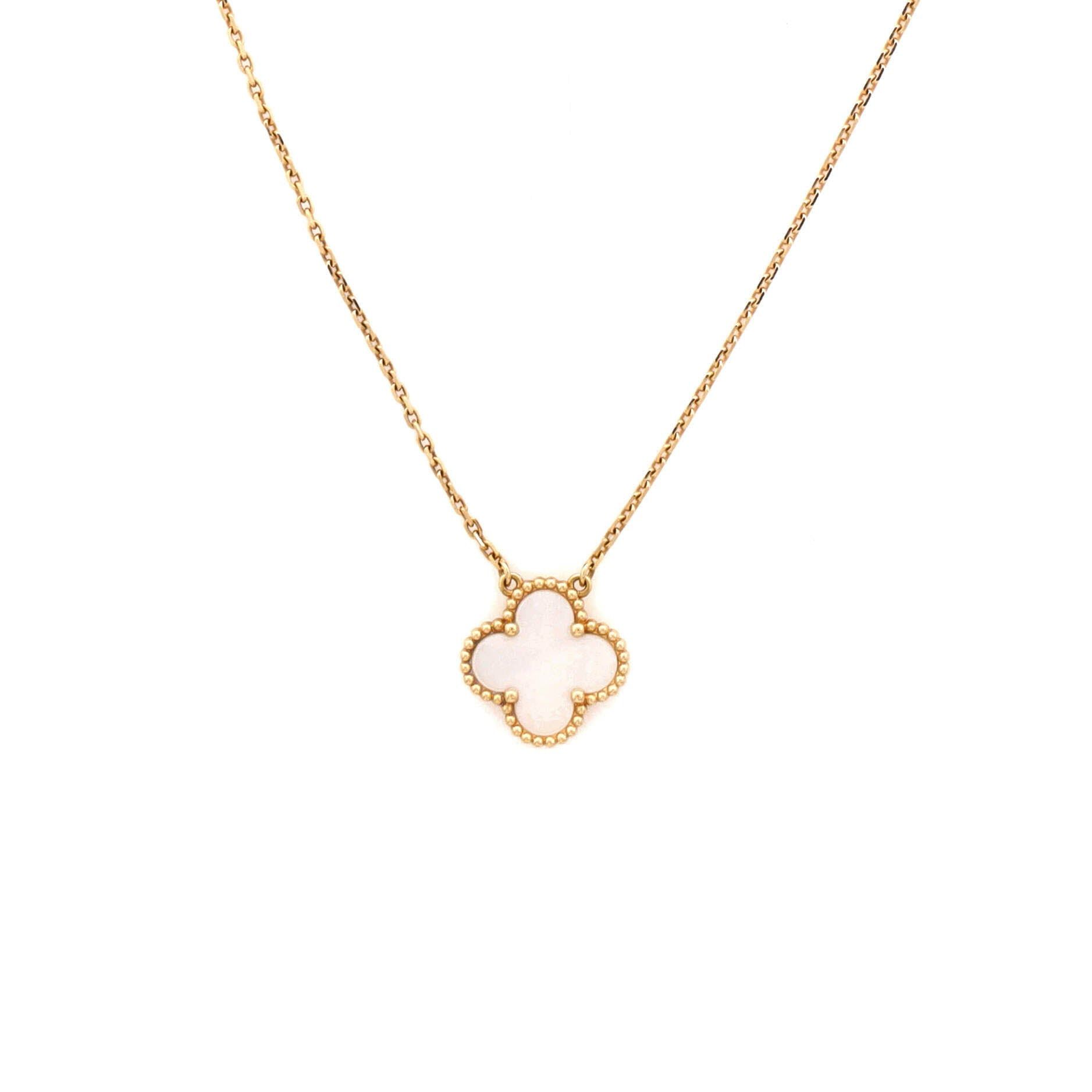Van Cleef & Arpels Vintage Alhambra Pendant Necklace Size ONE SIZE - 1 Thumbnail