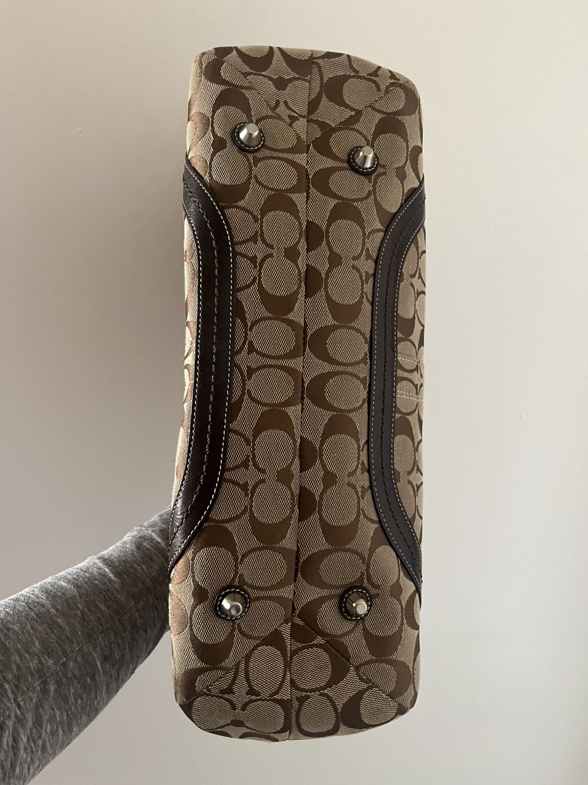 Coach Coach Brown Jacquard Signature Size ONE SIZE - 4 Thumbnail