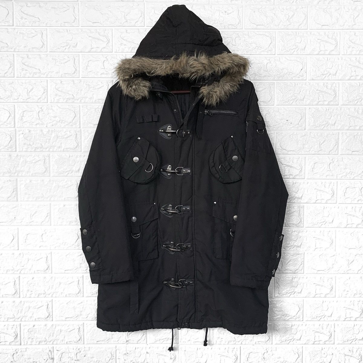 If Six Was Nine FUR HOODIE CE 2 JAPAN MILITARY JACKET Size US S / EU 44-46 / 1 - 1 Thumbnail