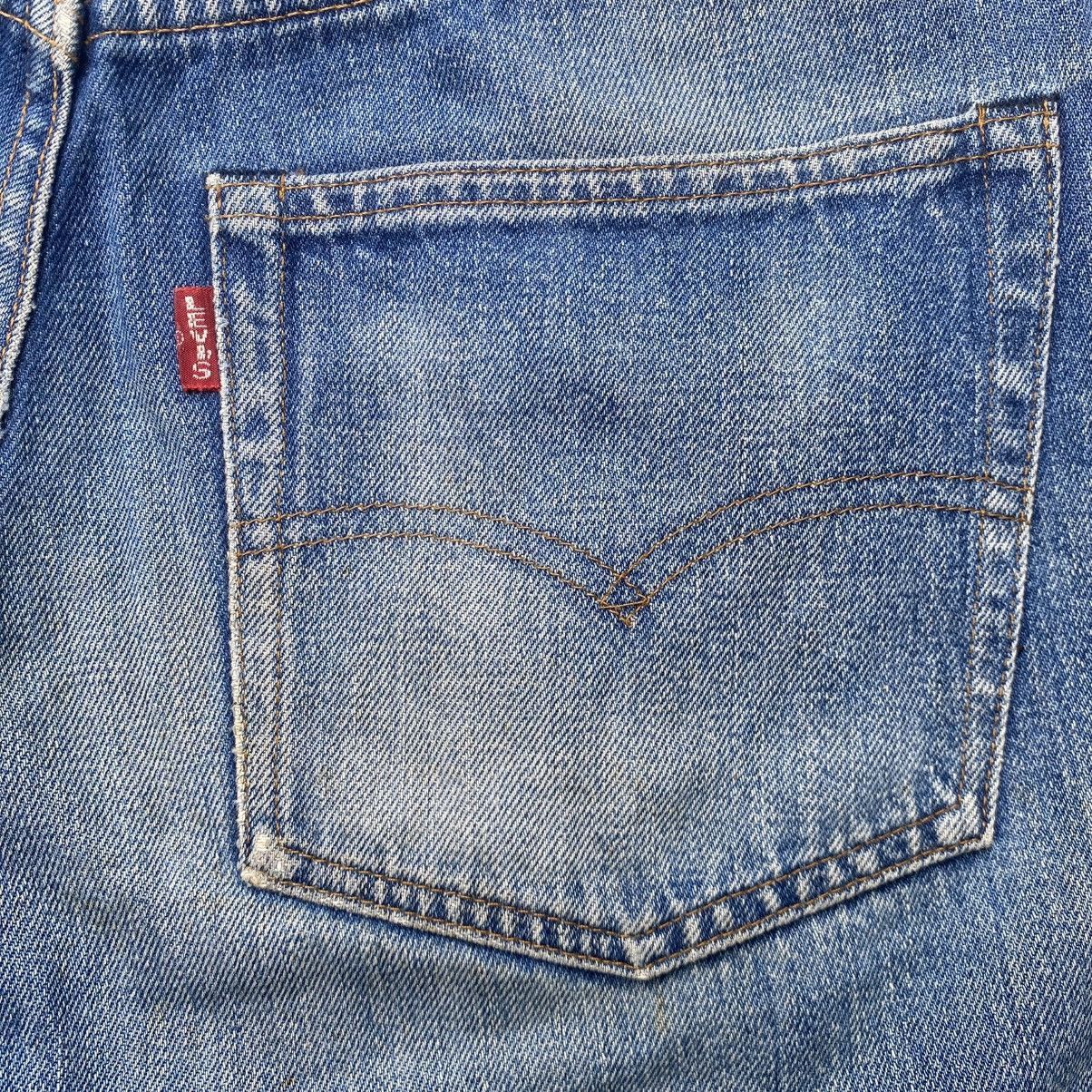 Levi's Vintage 90s Levis 501 Big E Selvedge Redline Denim Size US 30 / EU 46 - 15 Thumbnail