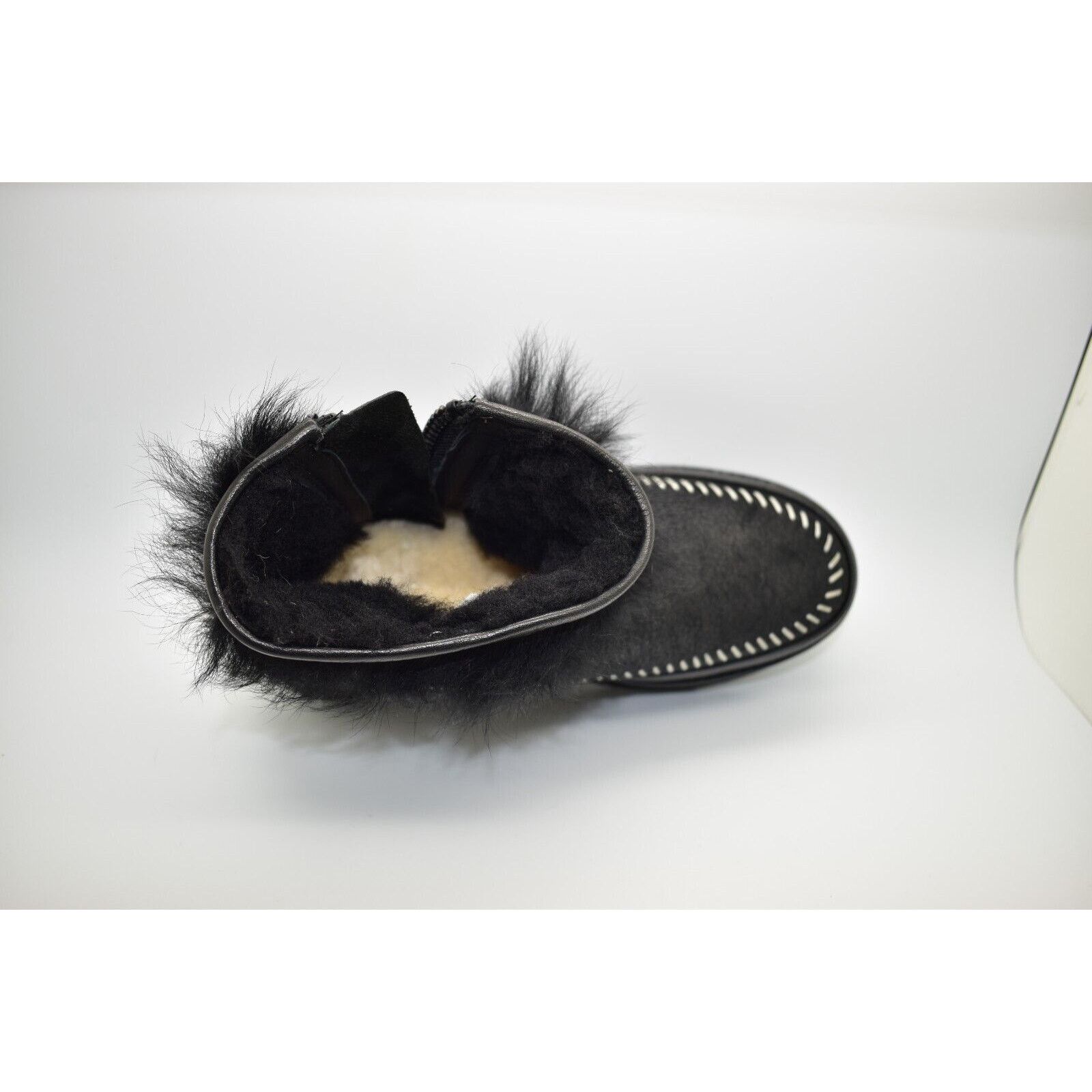 Ugg C0 UGG Black Toscana Sheepskin Fluff Punk Boots 1102950 Sz 6 Size US 6 / IT 36 - 6 Thumbnail