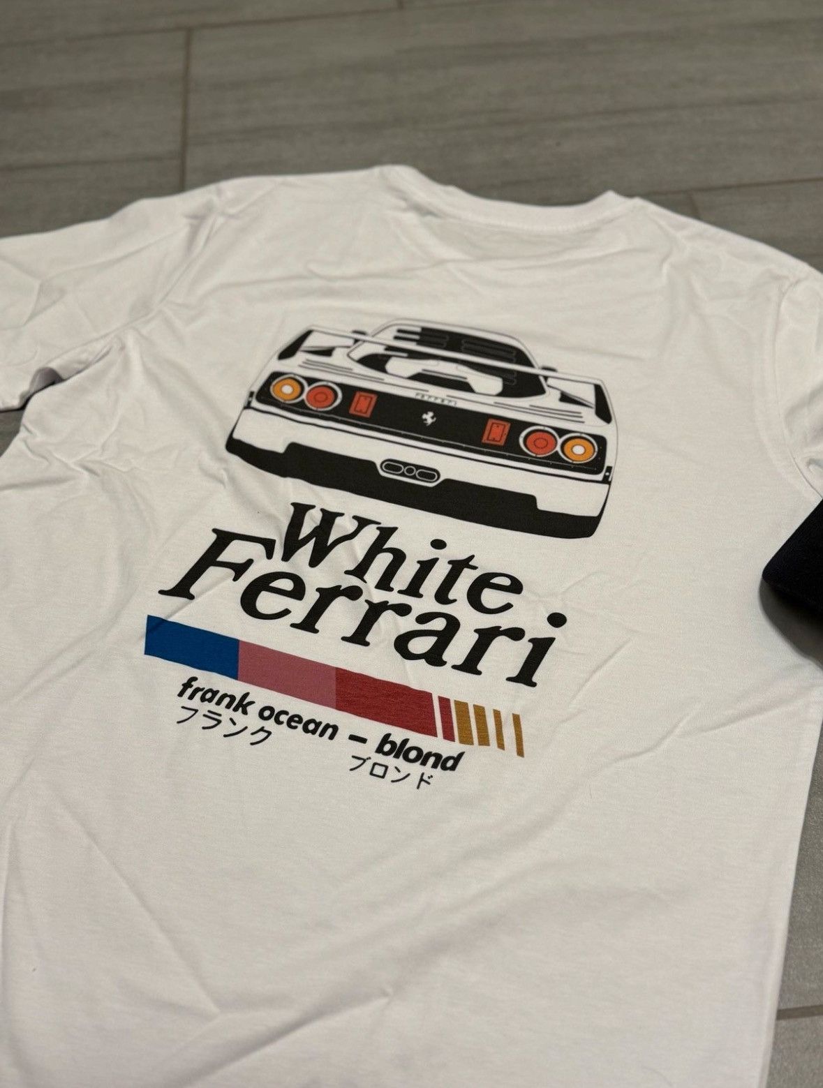 Vintage White Ferrari T-Shirt High Quality Limited Edition Size US L / EU 52-54 / 3 - 2 Thumbnail
