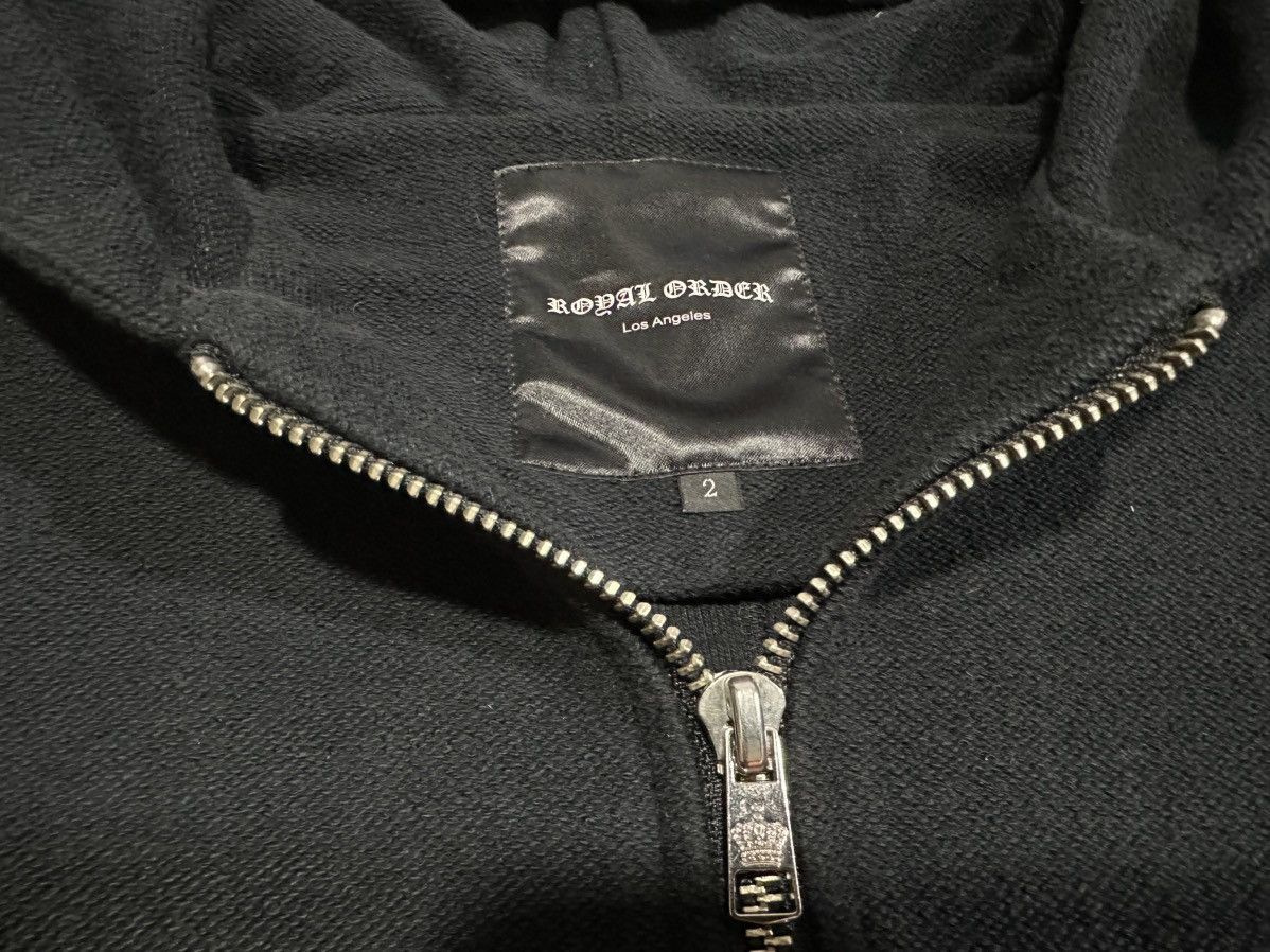 If Six Was Nine × Japanese Brand × Le Grande Bleu (L.G.B.) 🔥Y2K Archived Royal Order Frayed Zip Up Hoodie GothPunk Size US M / EU 48-50 / 2 - 22 Thumbnail