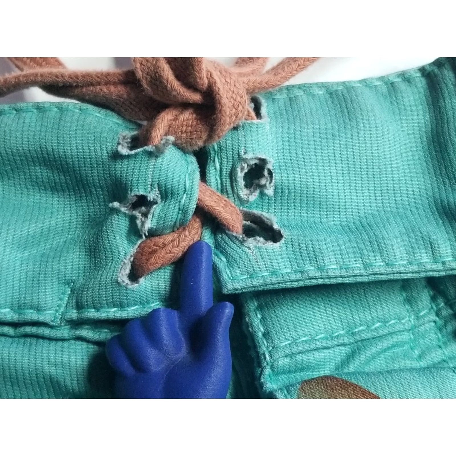 Insight Insight Mens Board Shorts 33 Green Multicolor Back Pocket Drawstring Swim Bottom See All Pics Mens Size US 33 - 7 Thumbnail