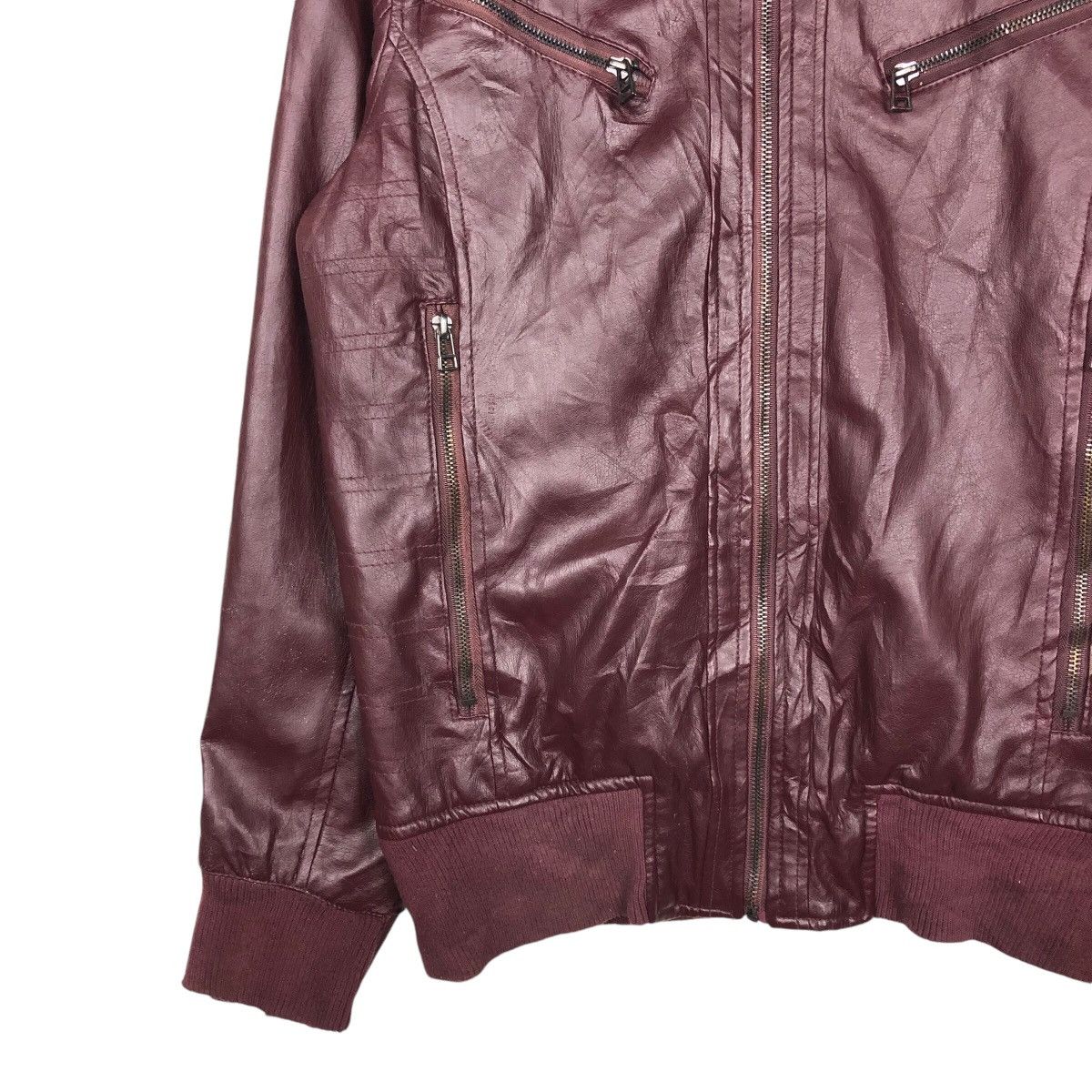 Japanese Brand 📌Vintage Biker Leather Jacket Clone Devgrun Size US M / EU 48-50 / 2 - 5 Thumbnail