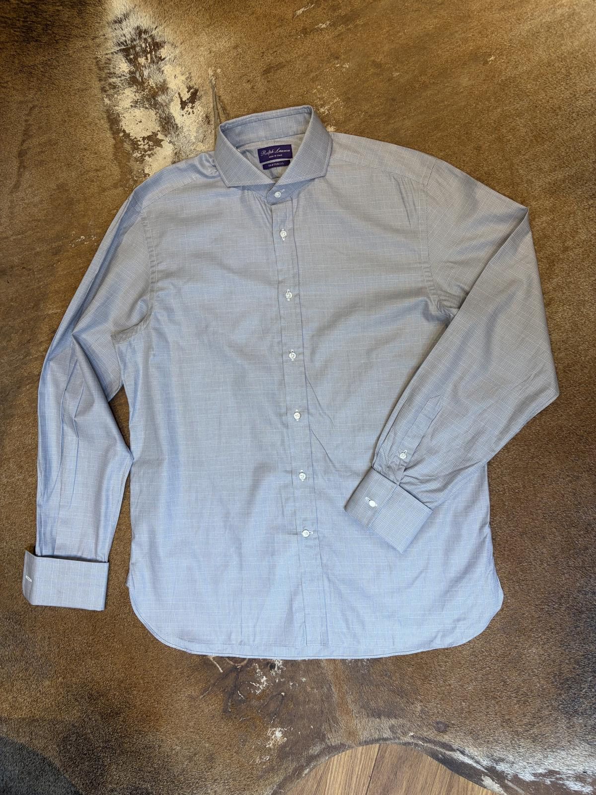 Ralph Lauren Purple Label Ralph Lauren Purple Label Dress Shirt Size US L / EU 52-54 / 3 - 1 Thumbnail