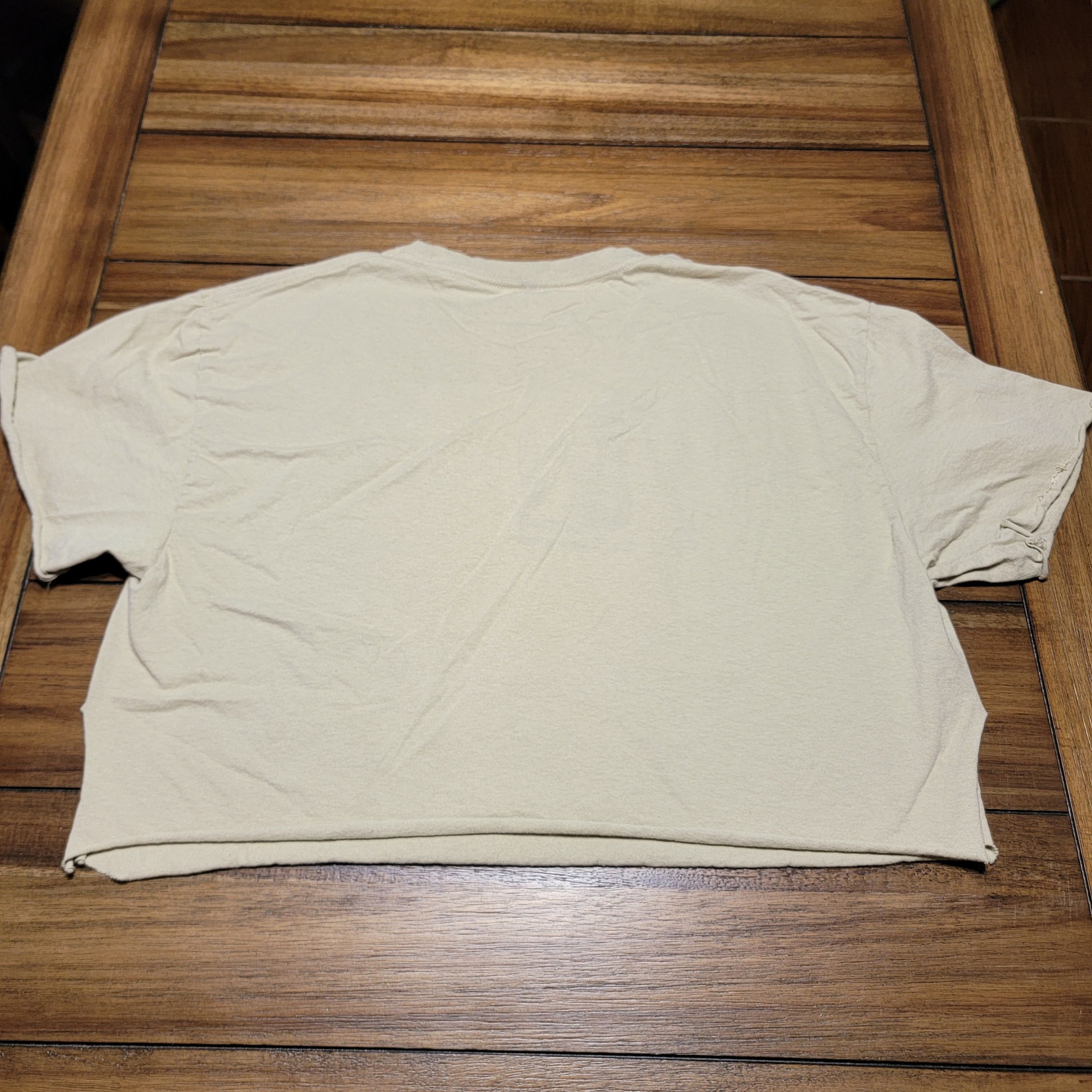 Other G Lobal Tan SS Cut Crop Tee "Iron Maiden" - Size XL Size XL / US 12-14 / IT 48-50 - 3 Thumbnail