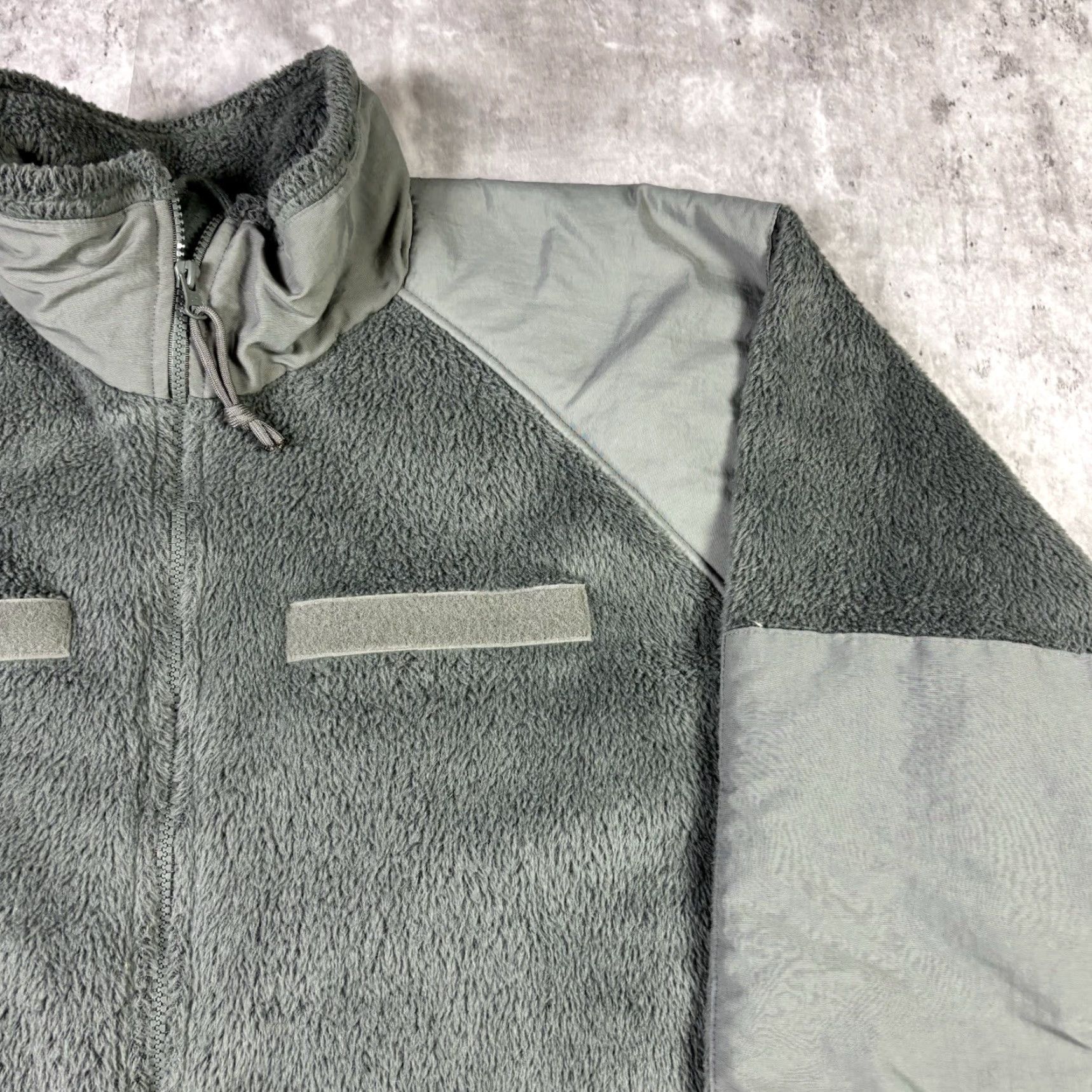 Vintage VINTAGE Military Jacket Full Zip Gray Large USA Gen 3 Alpha G-1 Men Size US L / EU 52-54 / 3 - 4 Thumbnail