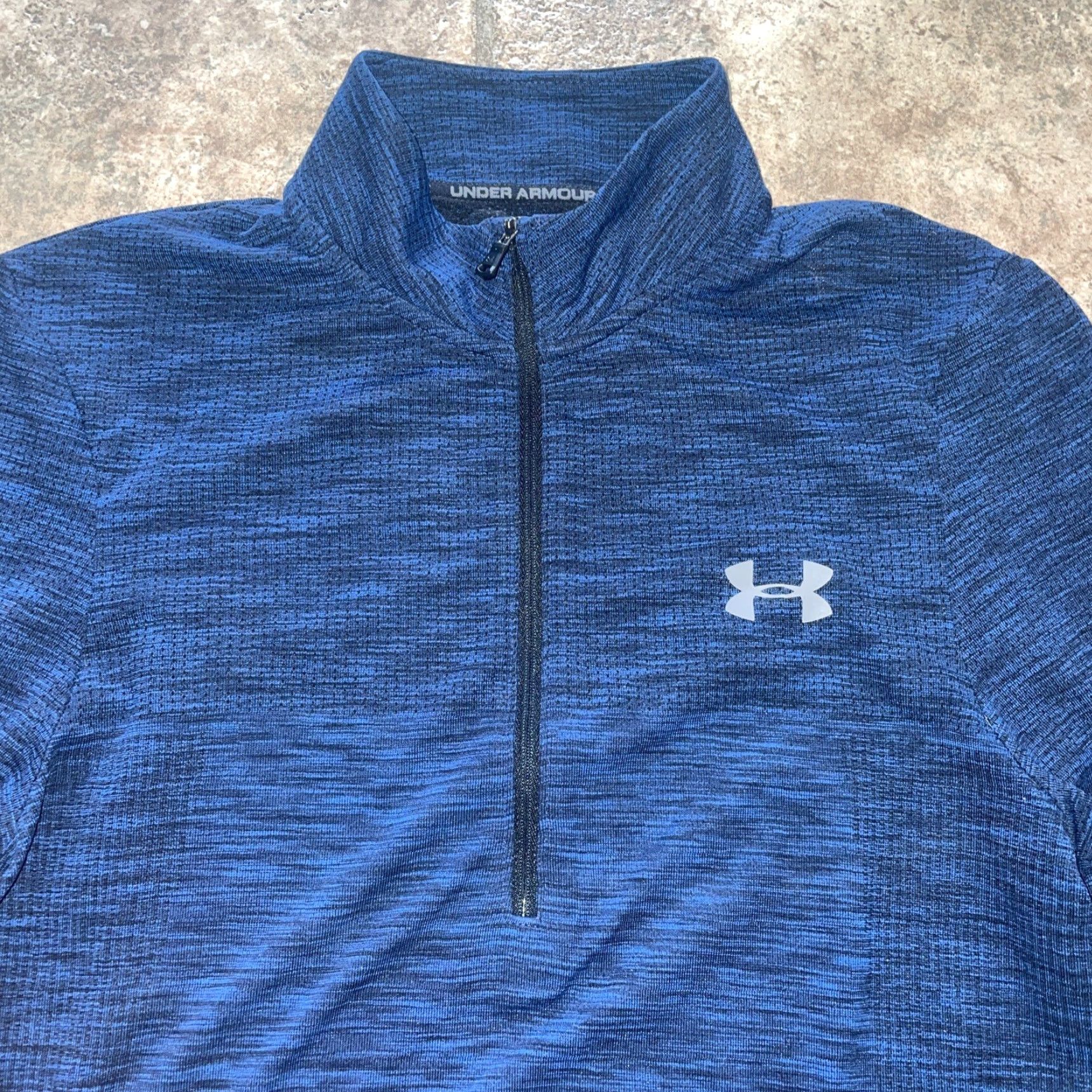 Under Armour Under Armour Blue Half Zip Pullover Mens Size S Size US S / EU 44-46 / 1 - 2 Thumbnail
