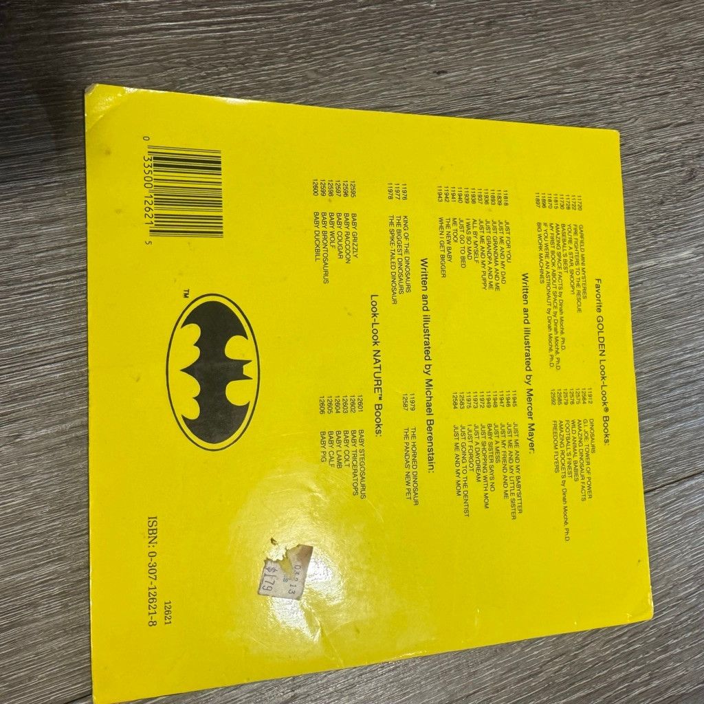 DC Comics Vintage 90s Batman and Robin Action Figures and Book Bundle Size ONE SIZE - 6 Thumbnail