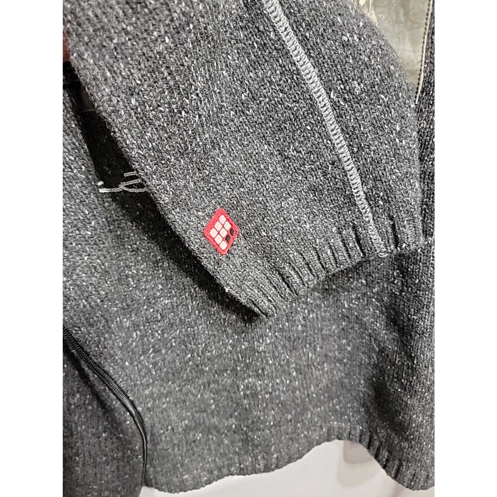 Vintage VINTAGE Ecko Unltd CRISP Sweater Gray Mock Neck 3XL Mens Pullover Embroidered Logo 90s Hip Hop Size US XXL / EU 58 / 5 - 3 Thumbnail