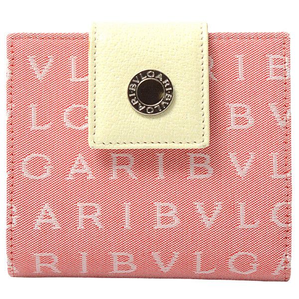 Bvlgari Bvlgari Bvlgari Logo Mania Compact Wallet Canvas Short Wallet 22241 in Great Condition Size ONE SIZE - 1 Thumbnail
