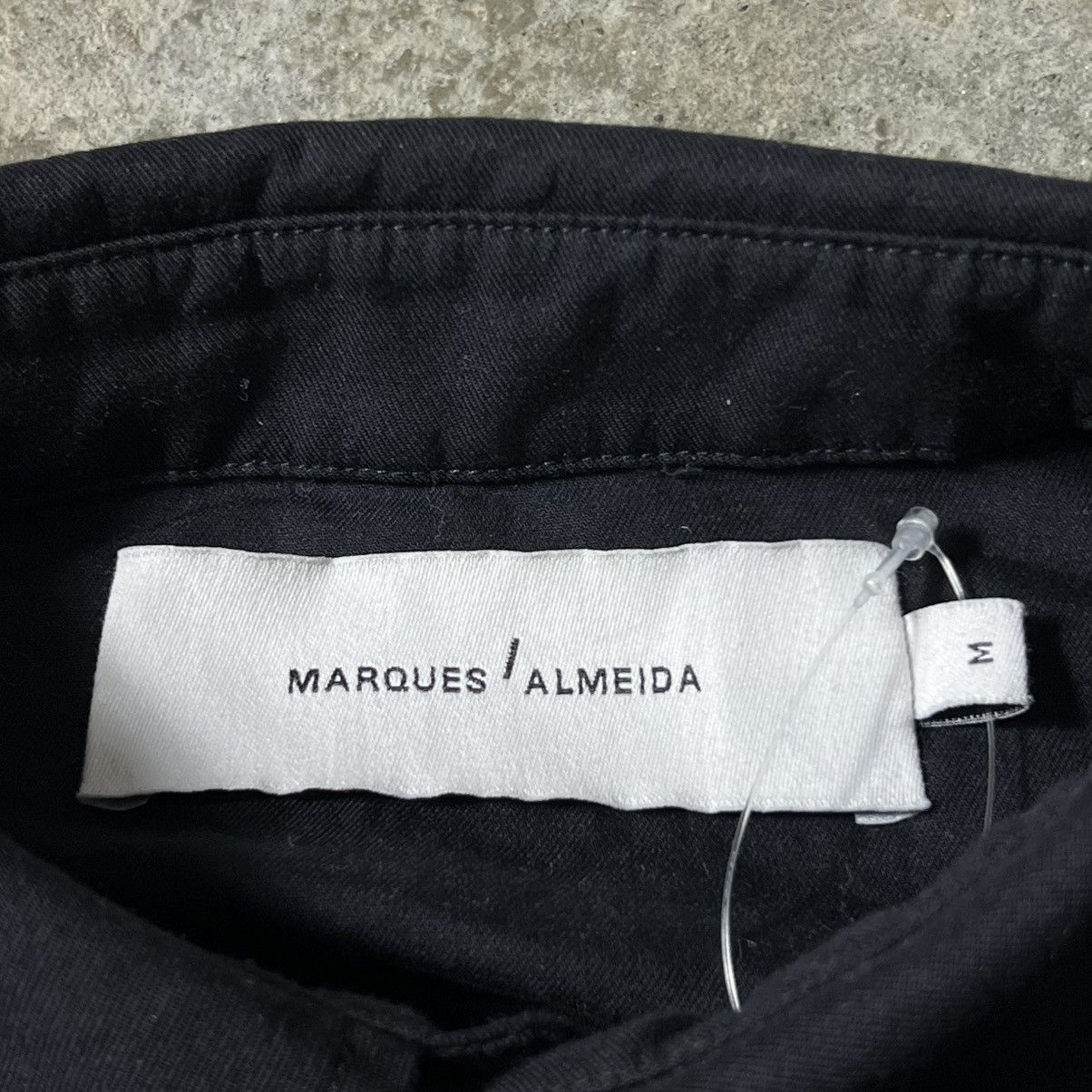 Marques'Almeida Marques’Almeida - SS/23 - Twist Detail Poplin Shirt Size M / US 6-8 / IT 42-44 - 11 Thumbnail