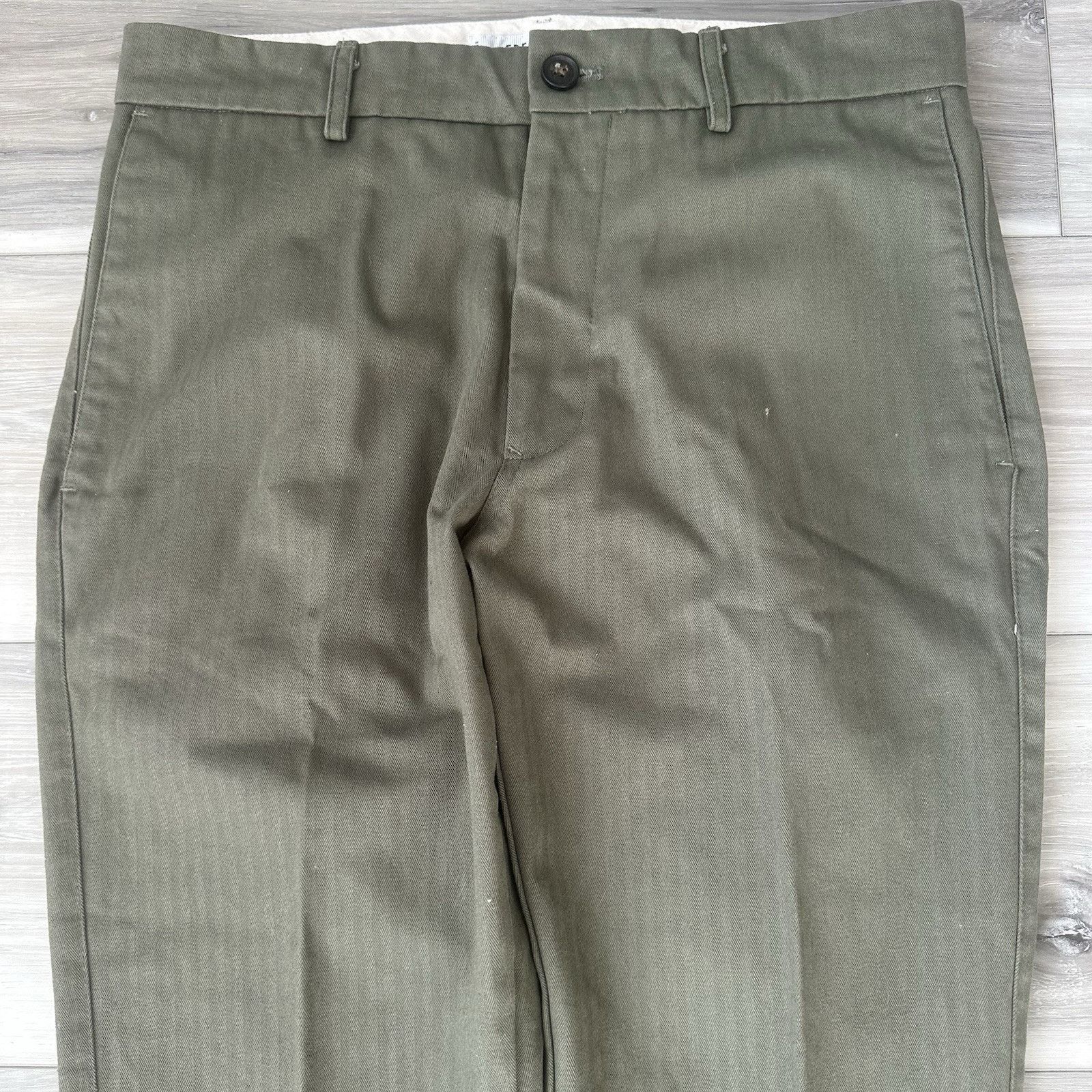 Freemans Sporting Club Freemans Sporting Club Pants Mens 29/30 Green Heavyweight Size US 33 - 3 Thumbnail