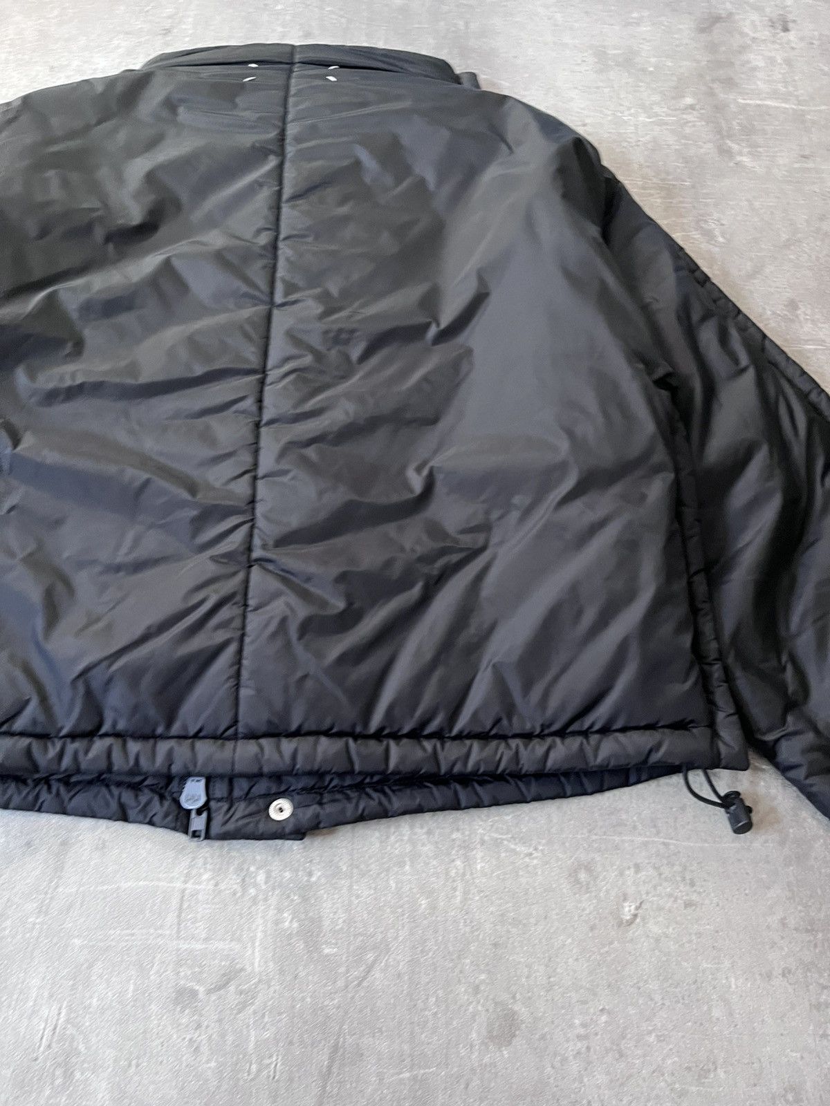 Maison Margiela Maison Margiela F/W 19 Recycled cropped padded jacket black Size US M / EU 48-50 / 2 - 14 Thumbnail