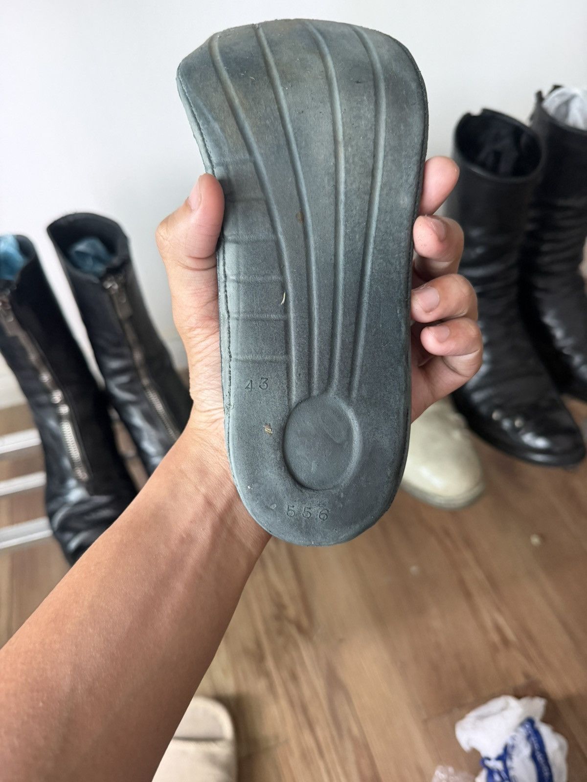 Carol Christian Poell Carol Christian Poell Prosthetic Workboots Size US 10 / EU 43 - 6 Thumbnail