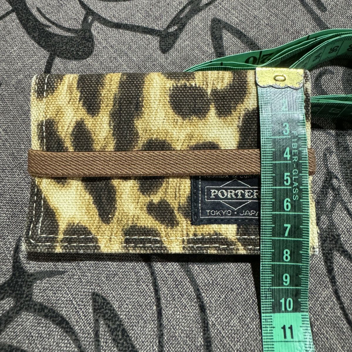 Porter Head Porter Leopard Card Holder Wallet Size ONE SIZE - 7 Thumbnail