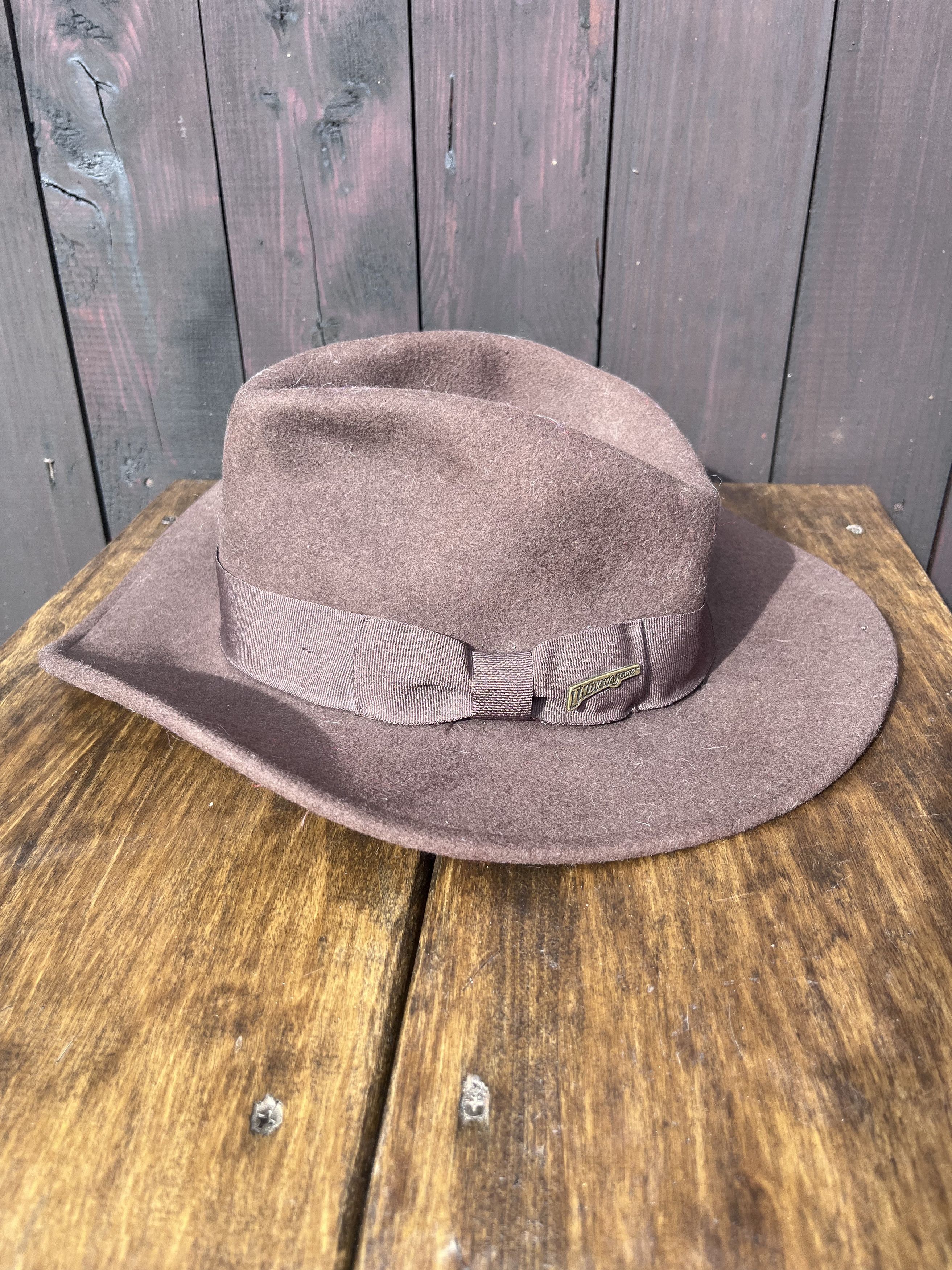 Cowboy Equipment Vintage Cowboy Wool Hat Indiana Jones Men’s Size OS Size ONE SIZE - 4 Thumbnail