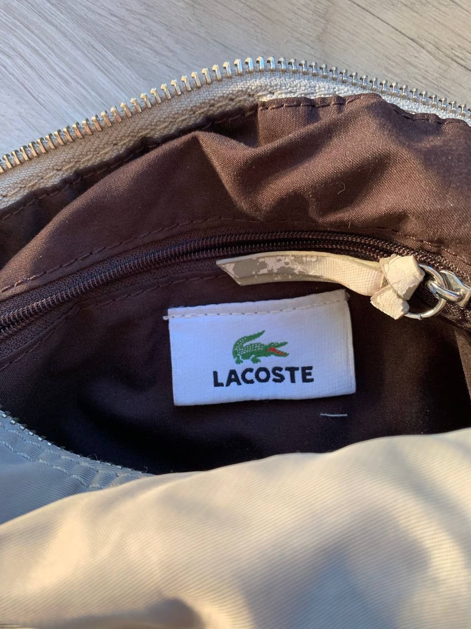 Lacoste Rare Vintage Lacoste Nylon Crossbody Bag Size ONE SIZE - 7 Thumbnail